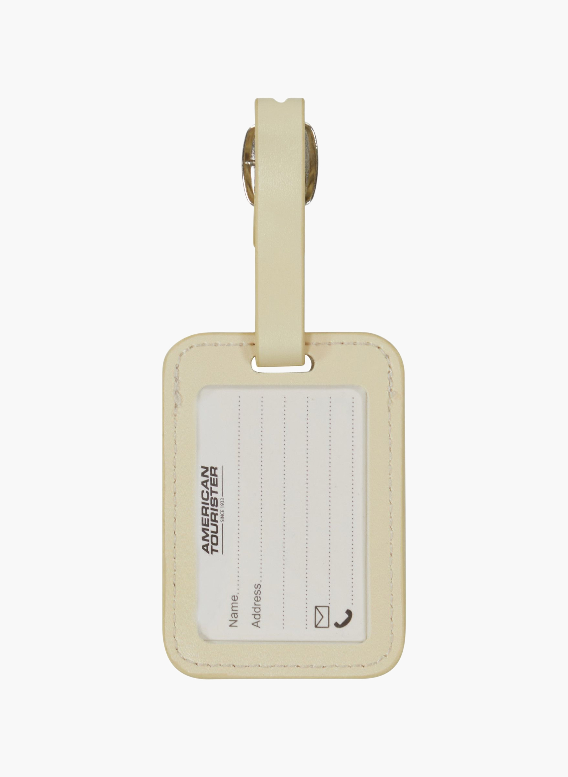 Étiquette à bagages taille s AMERICAN TOURISTER Beige