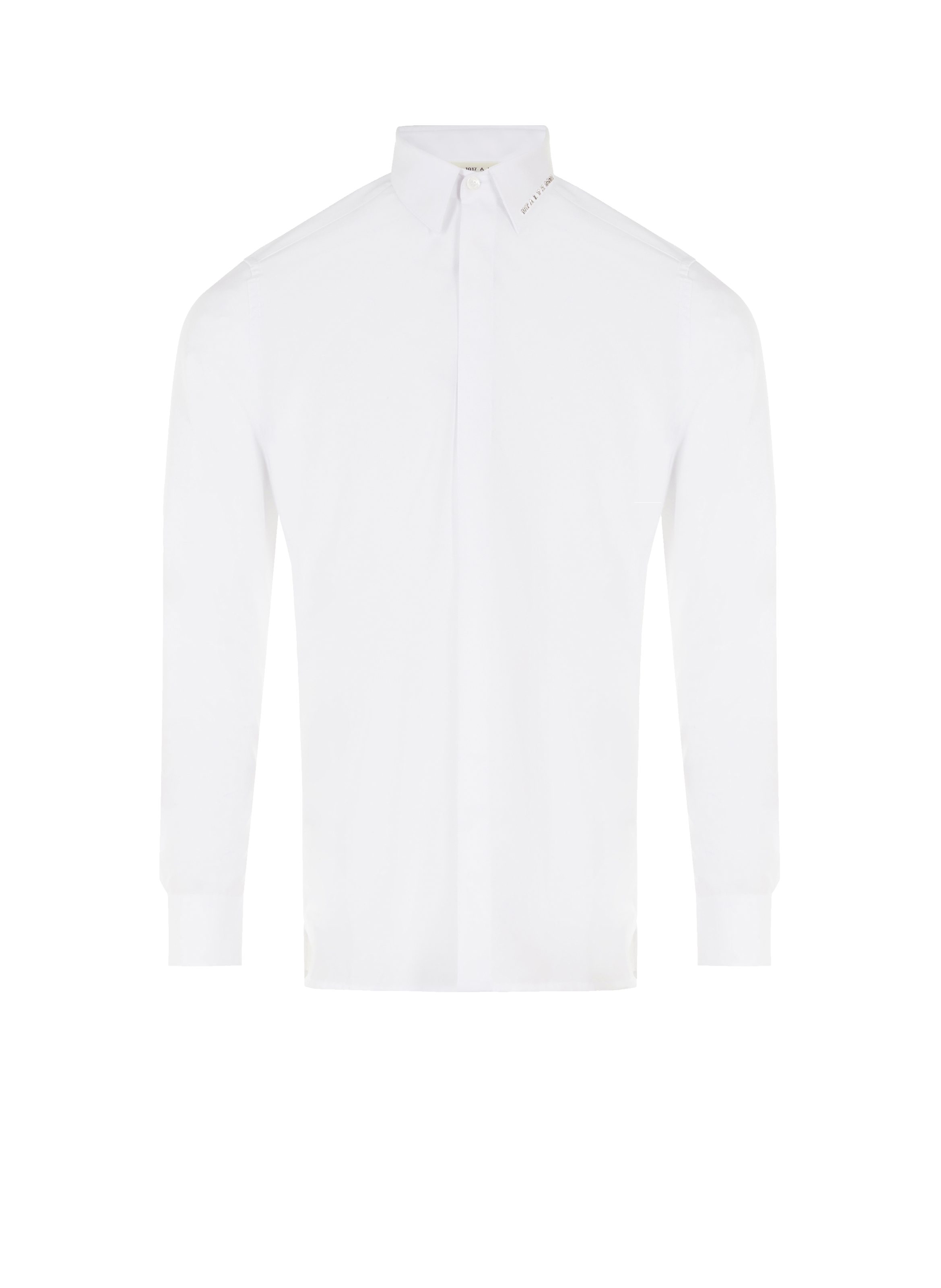 Chemise à logo en coton