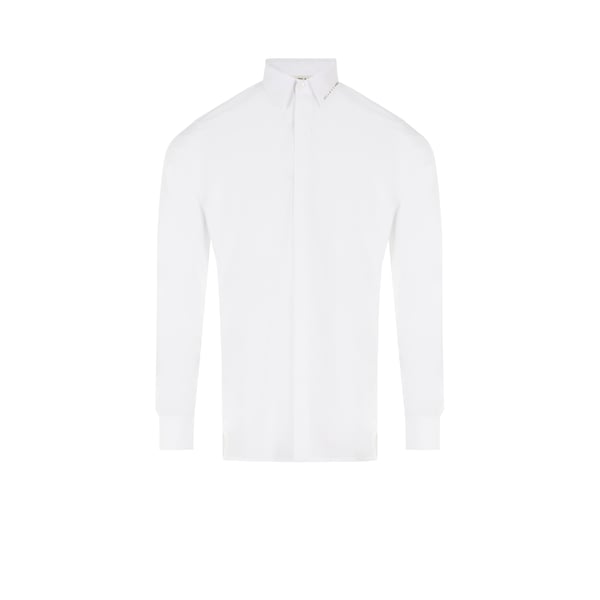 Chemise à logo en coton