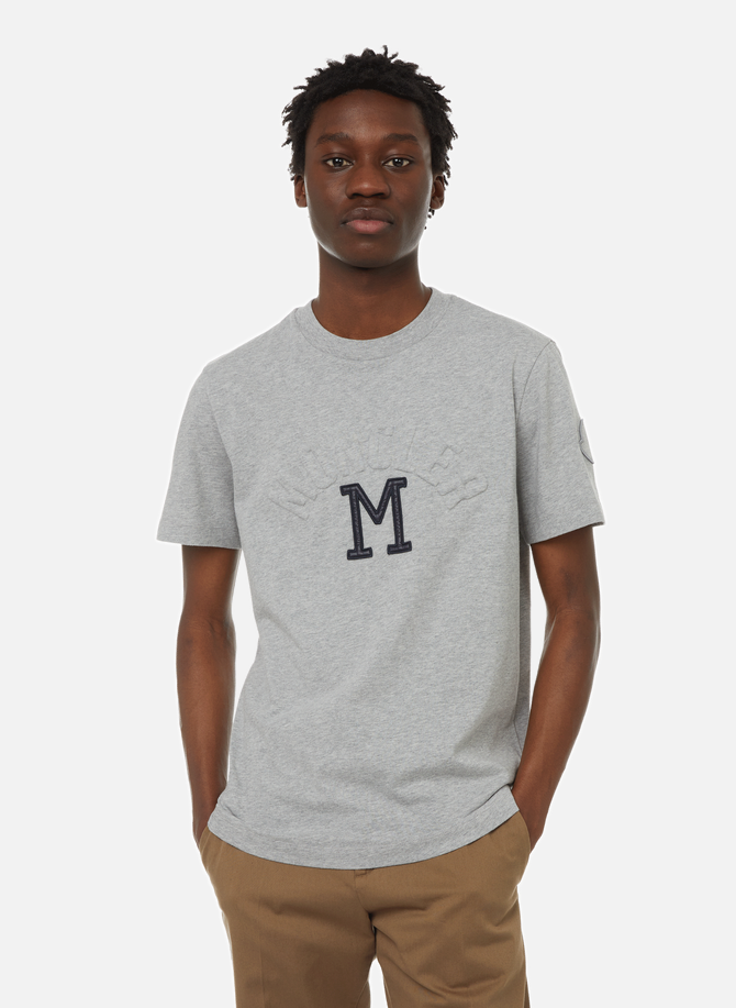 Embroidered logo T-shirt  MONCLER