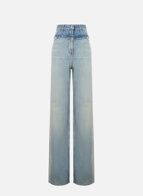 Straight cotton jeans BlueGIVENCHY 
