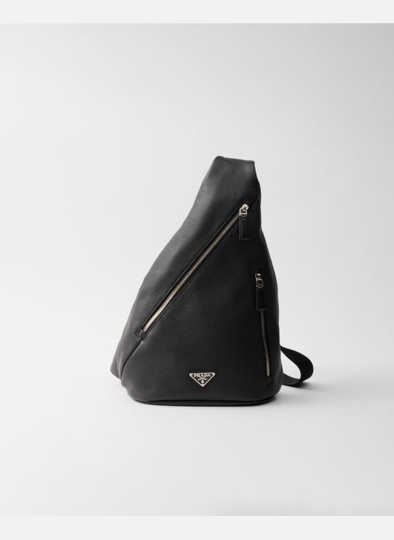 Sac prada cross en cuir Noir by PRADA PRADA Sac prada cross en cuir Noir