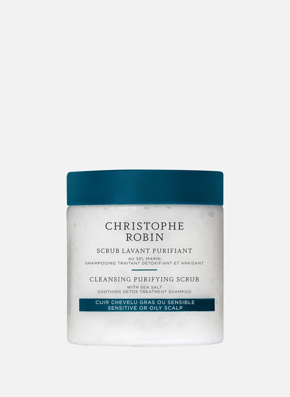 Shampoing Scrub lavant purifiant au sel marin by CHRISTOPHE ROBIN CHRISTOPHE ROBIN Shampoing Scrub lavant purifiant au sel marin