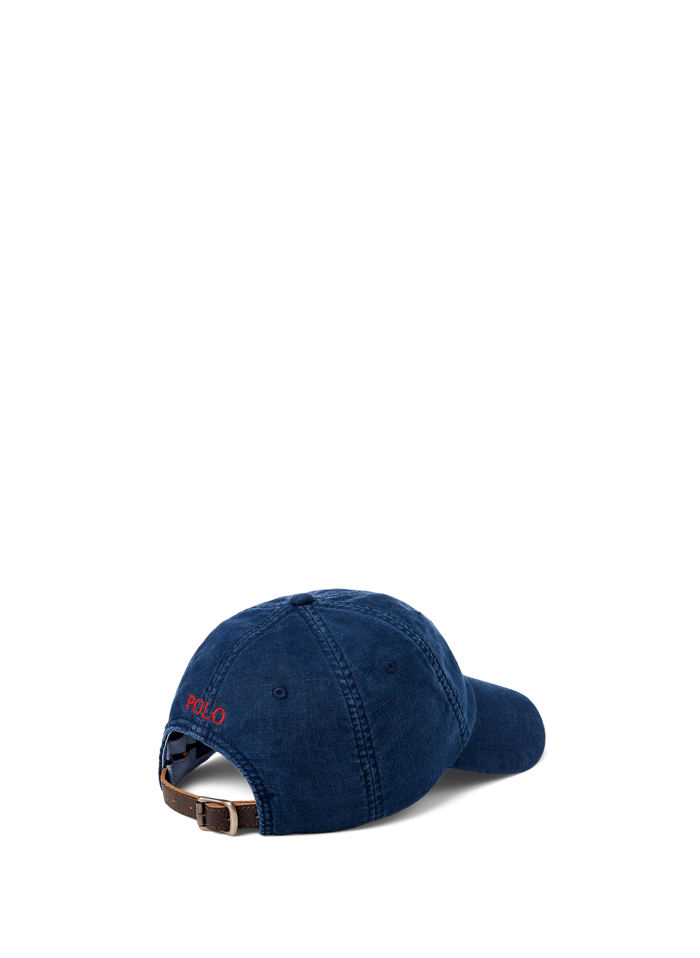 Casquette brodée en coton POLO RALPH LAUREN Bleu