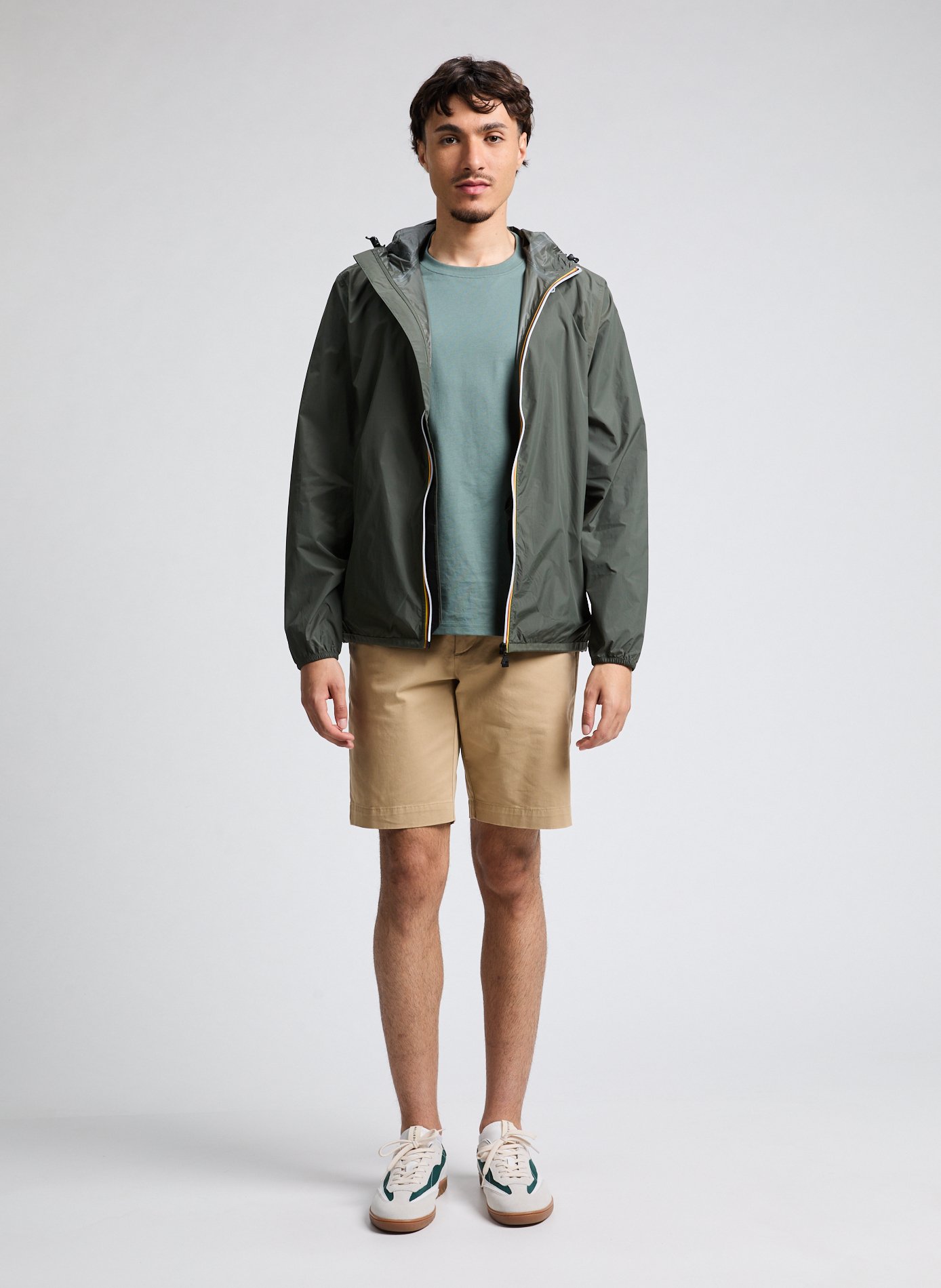 Jacket The real Claude 4.0 K-WAY Khaki