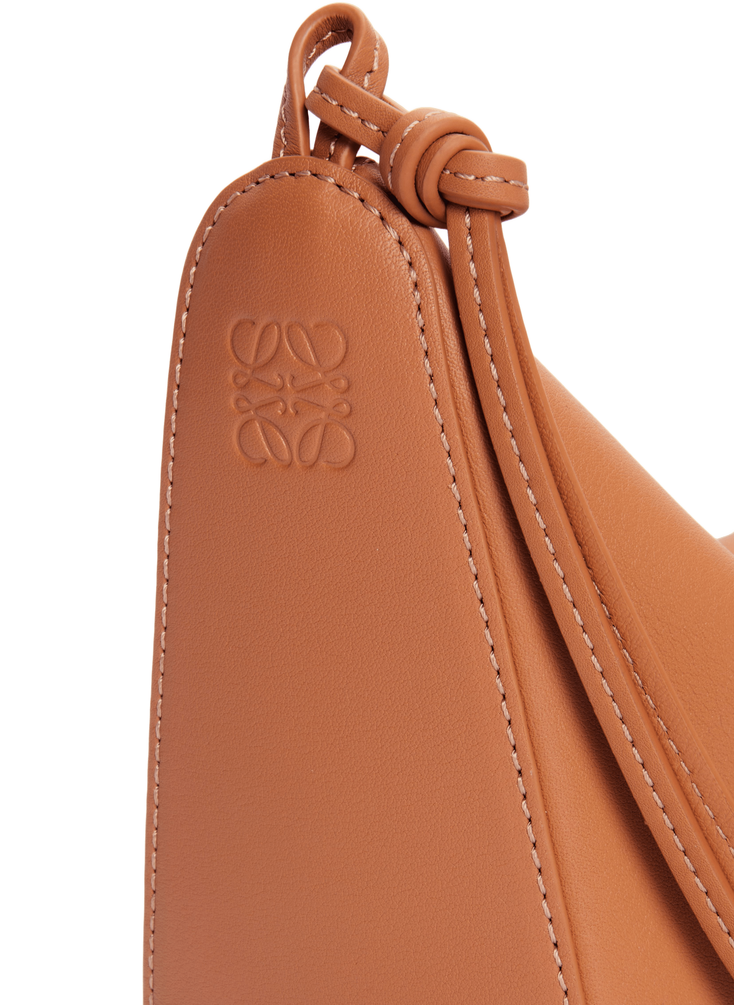 Mini Hammock hobo leather bag LOEWE Brown