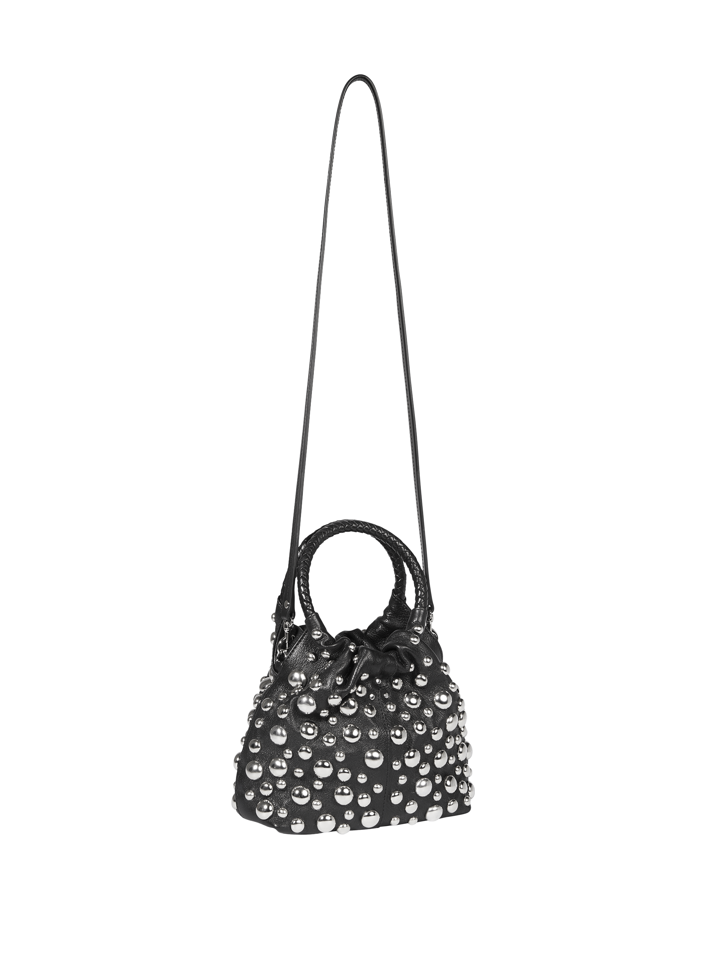 Beaded bucket bag JÉRÔME DREYFUSS Black