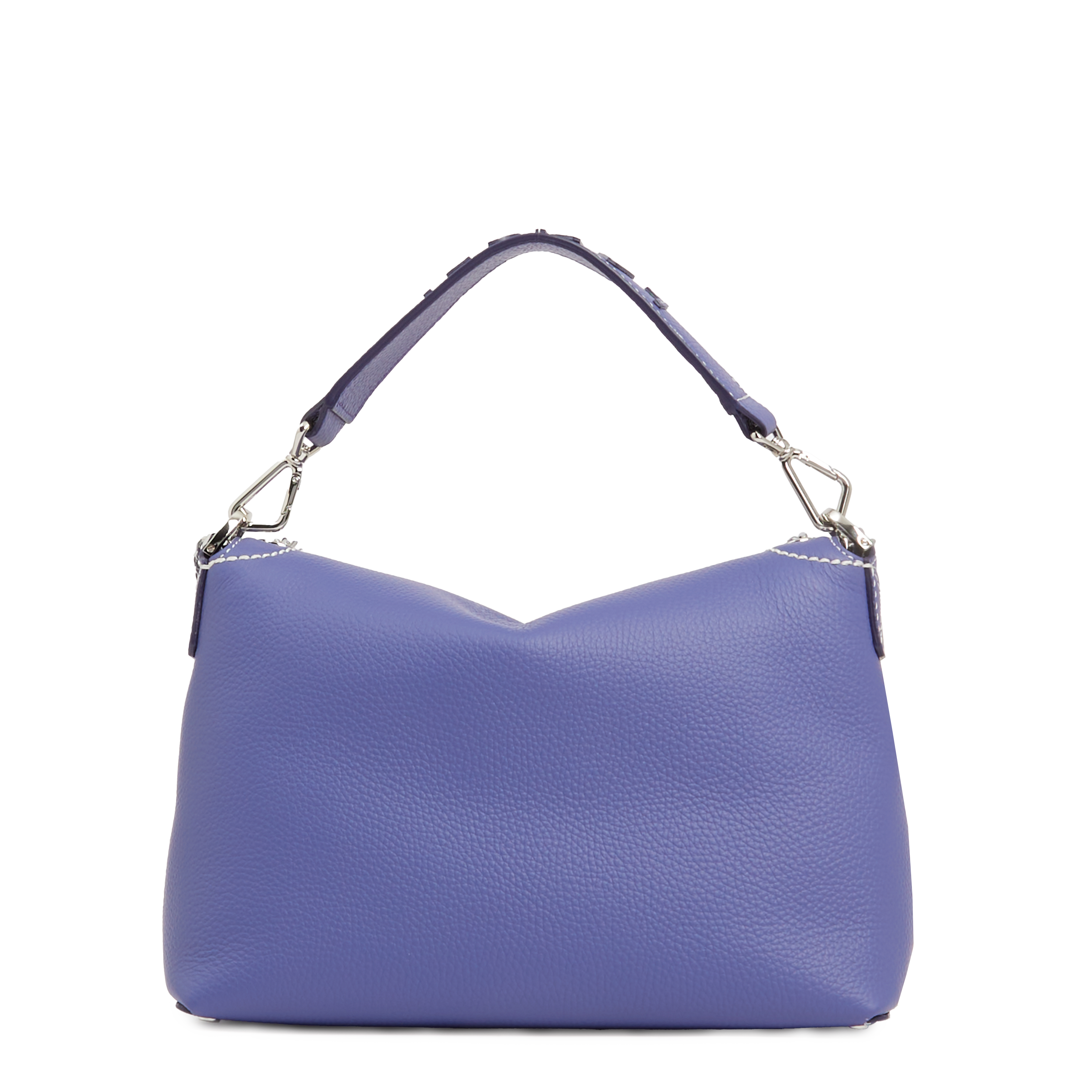 Sac rabat m ninon soft de lancel en cuir LANCEL Bleu