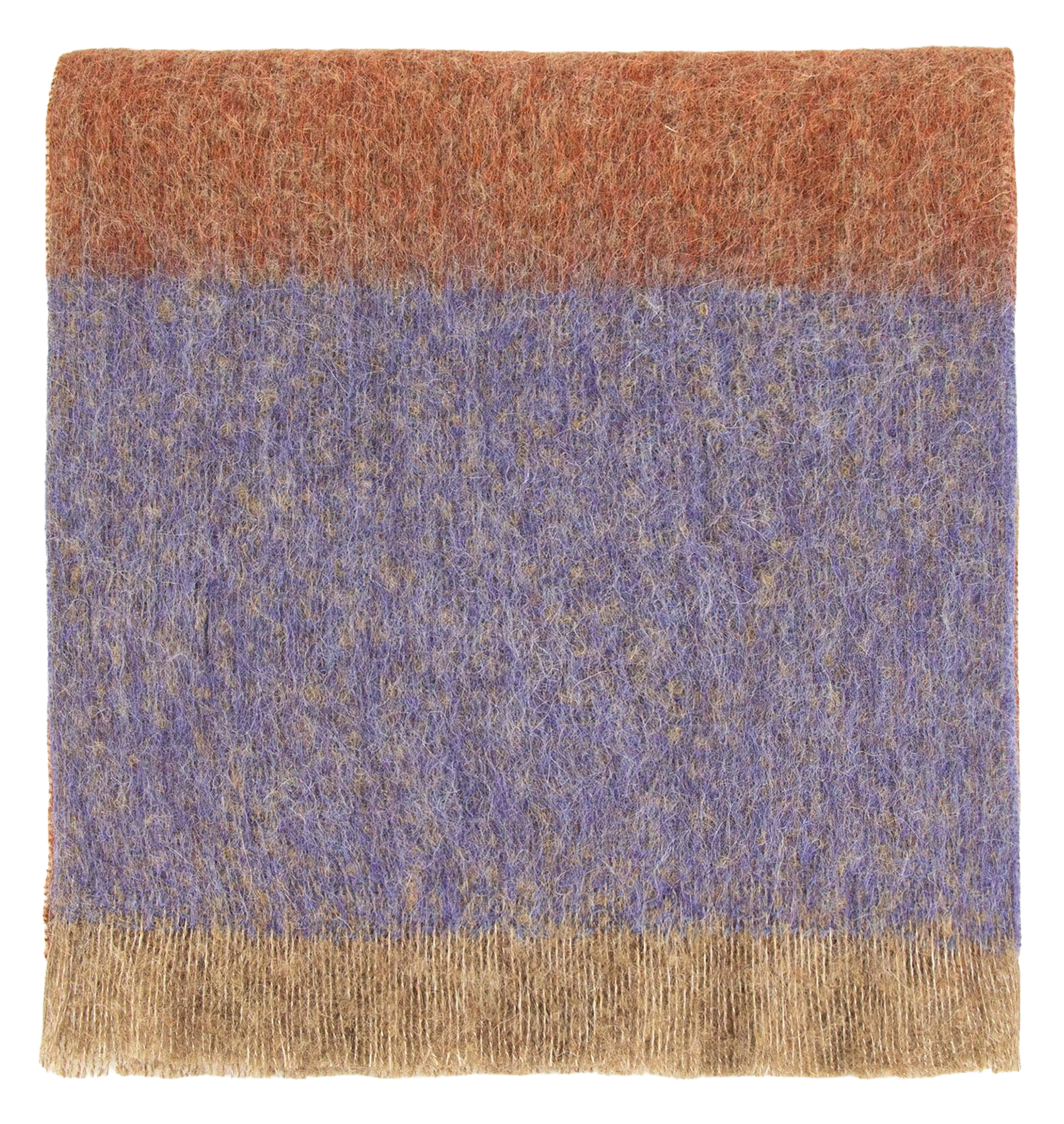 SESSUN Echarpe rayée en laine mélangée delio Multicolore