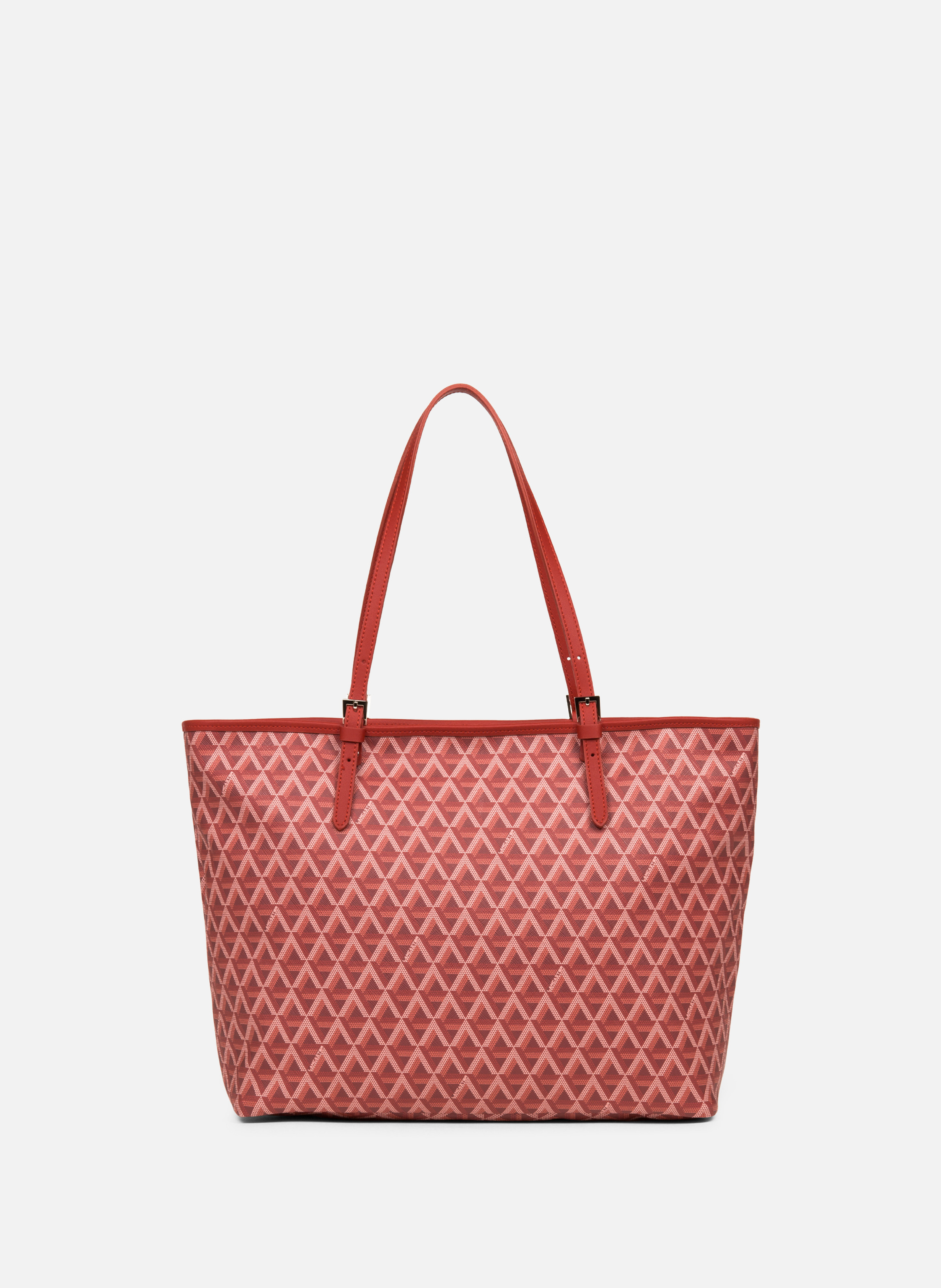 LANCASTER Grand sac cabas épaule - ikon Rouge