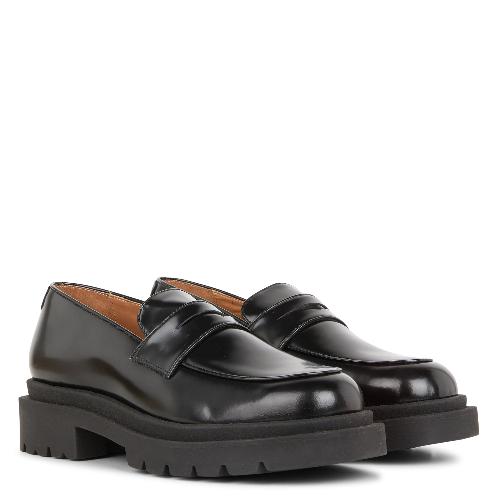 Mocassins en cuir salma ANTHOLOGY Noir