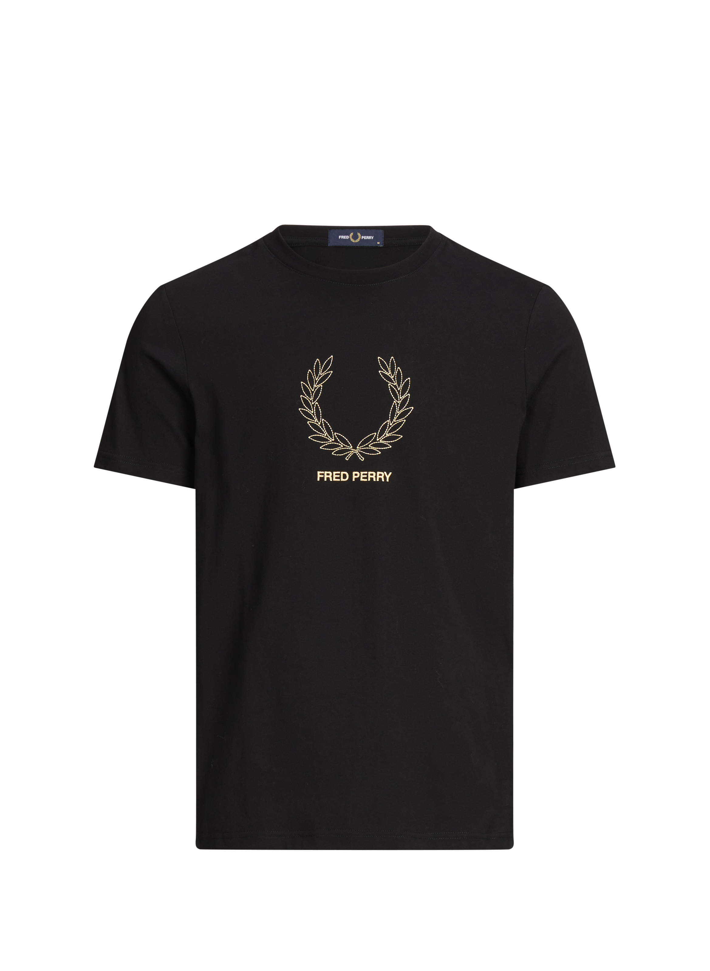 Classic Cotton T-Shirt FRED PERRY Black