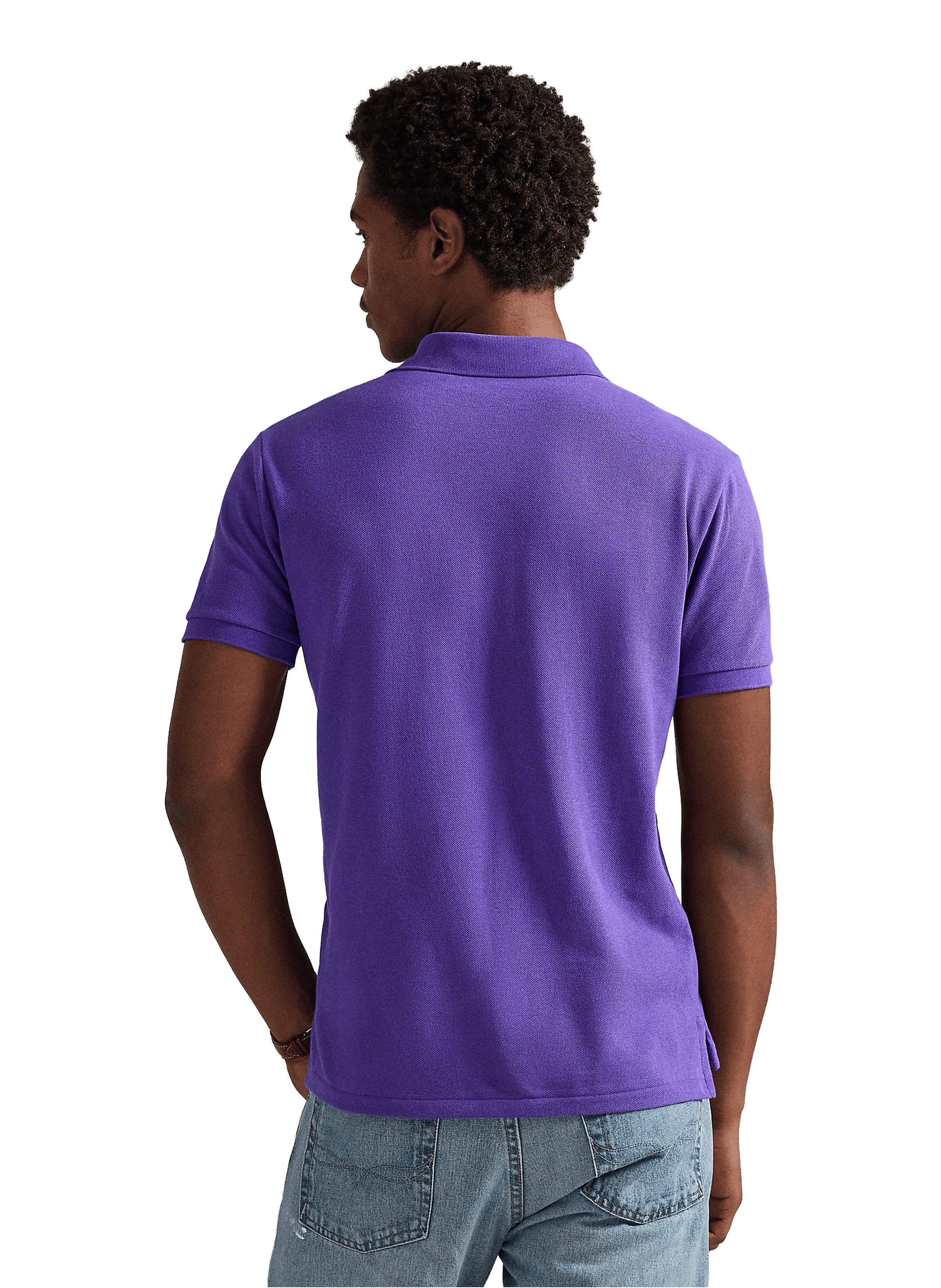 Polo en coton POLO RALPH LAUREN Violet