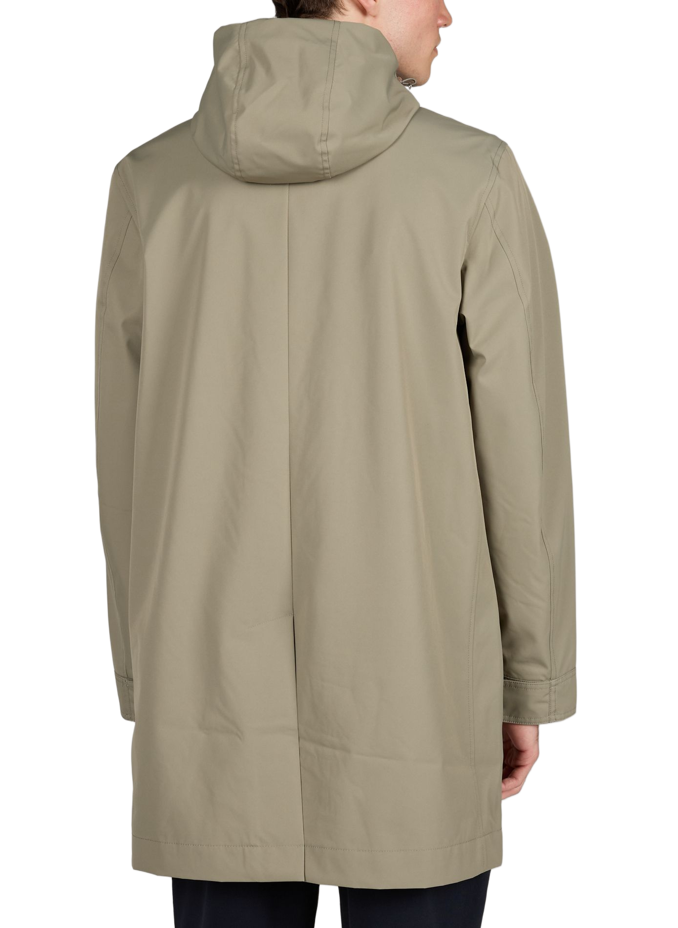 Blouson mi-long à capuche EDEN PARK Beige