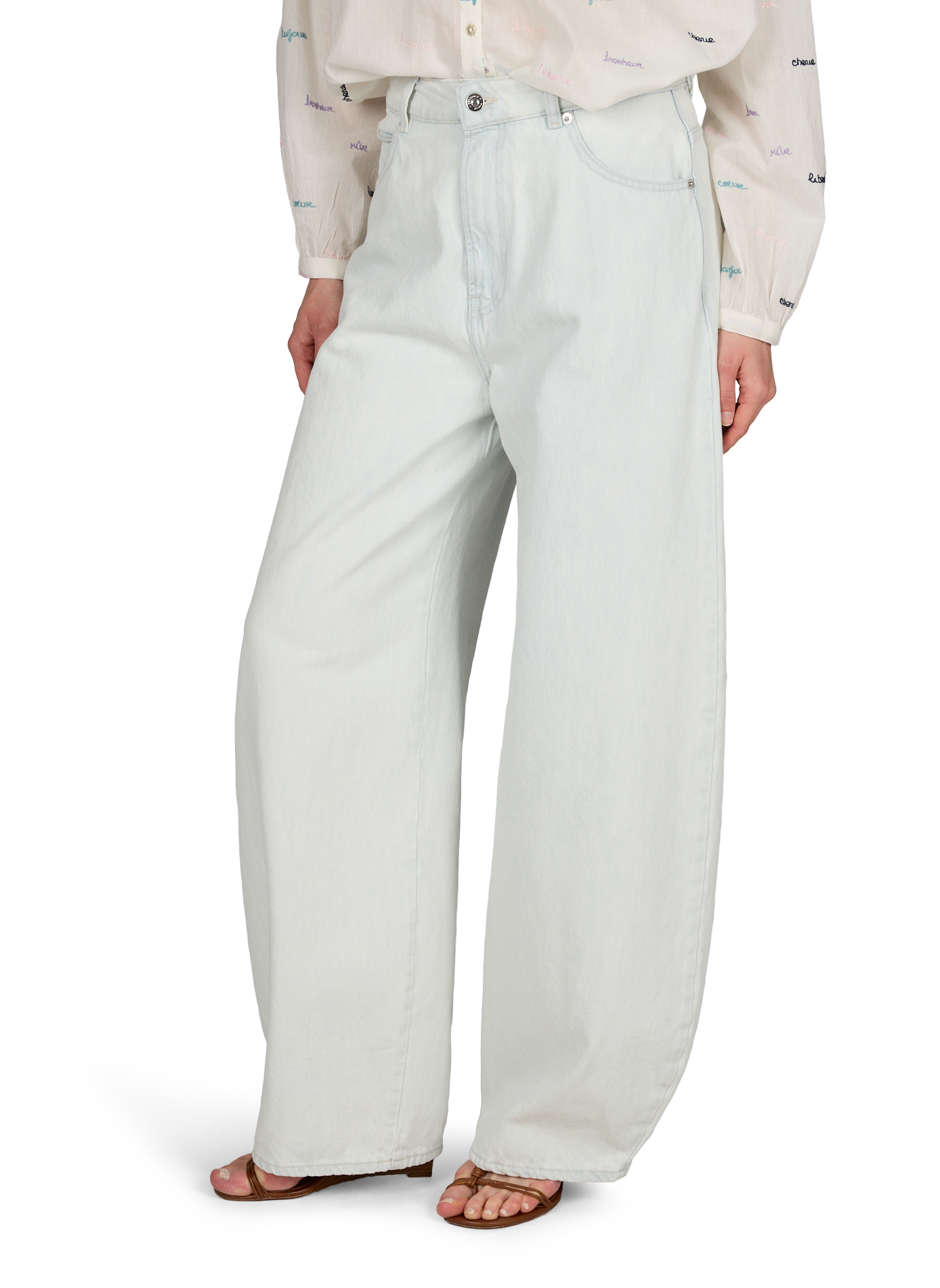 Cotton balloon jeans BERENICE Blue