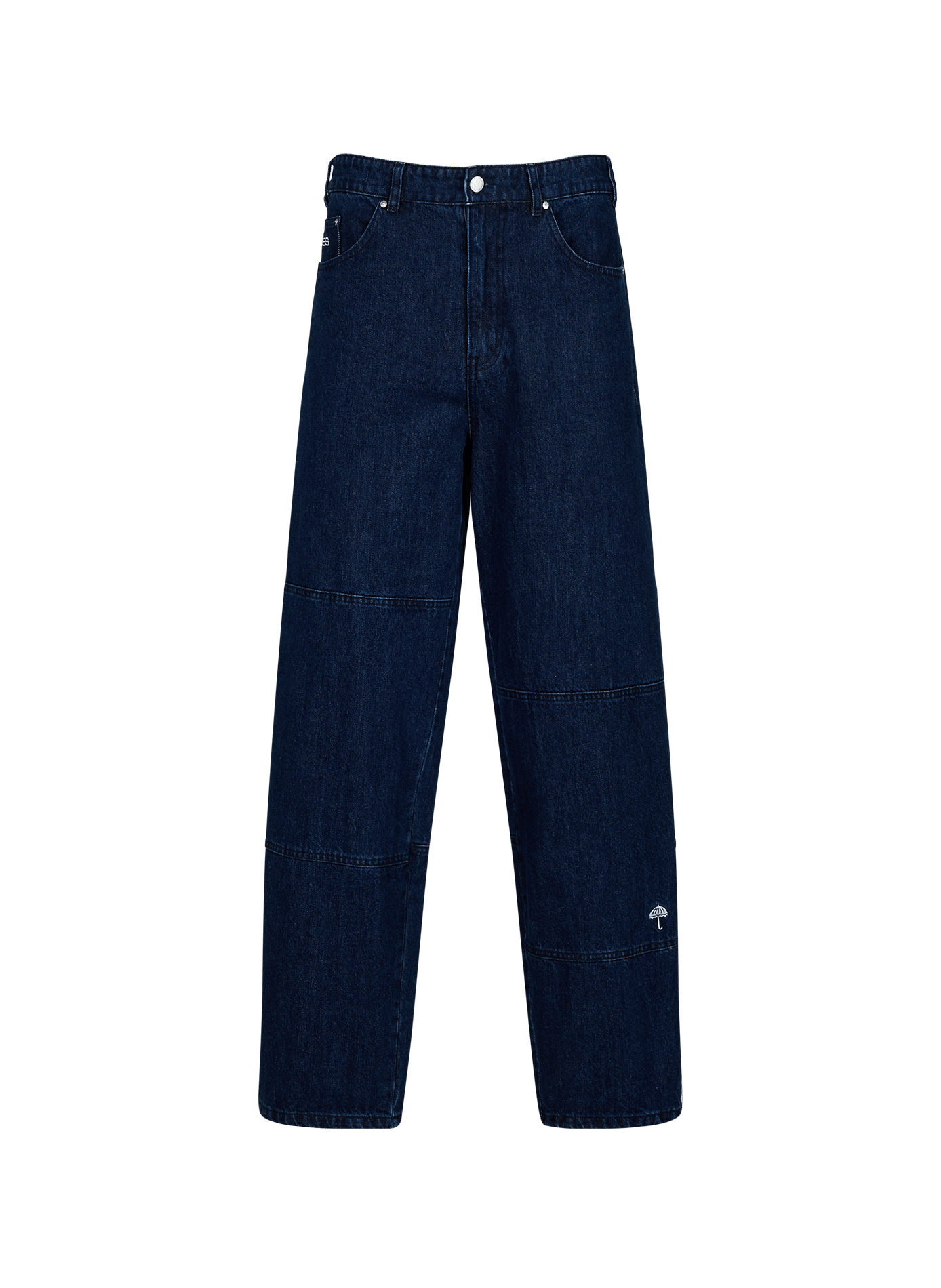Wide cotton jeans HELAS CAPS Blue