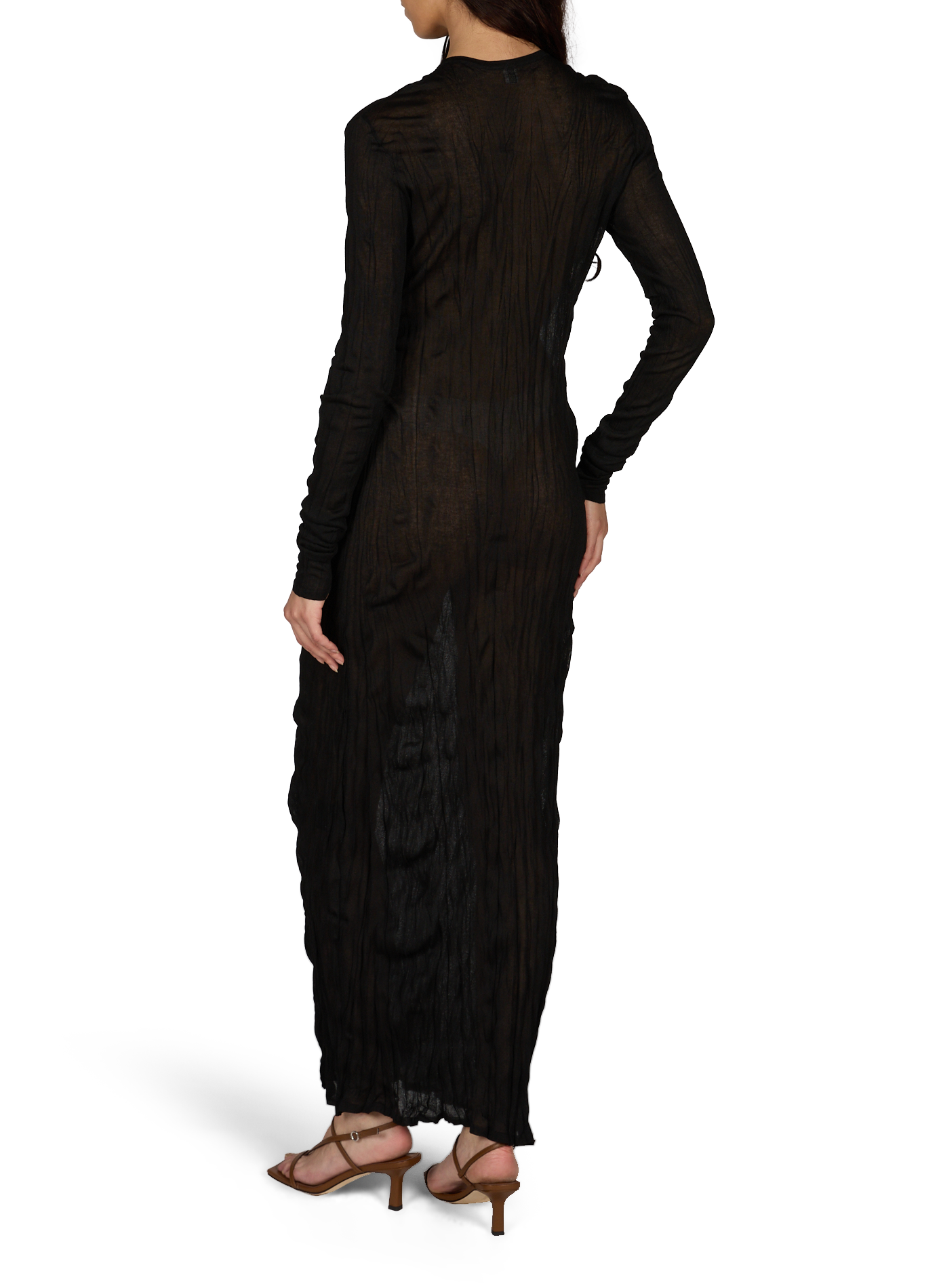 Long-sleeved knit top TOTEME Black