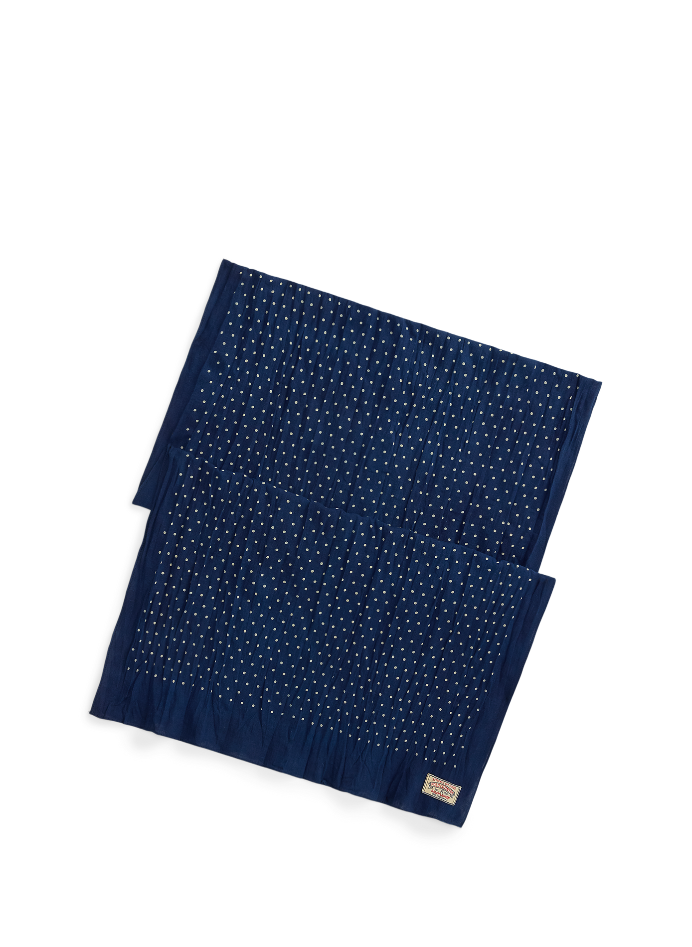 Cotton patterned scarf POLO RALPH LAUREN Blue