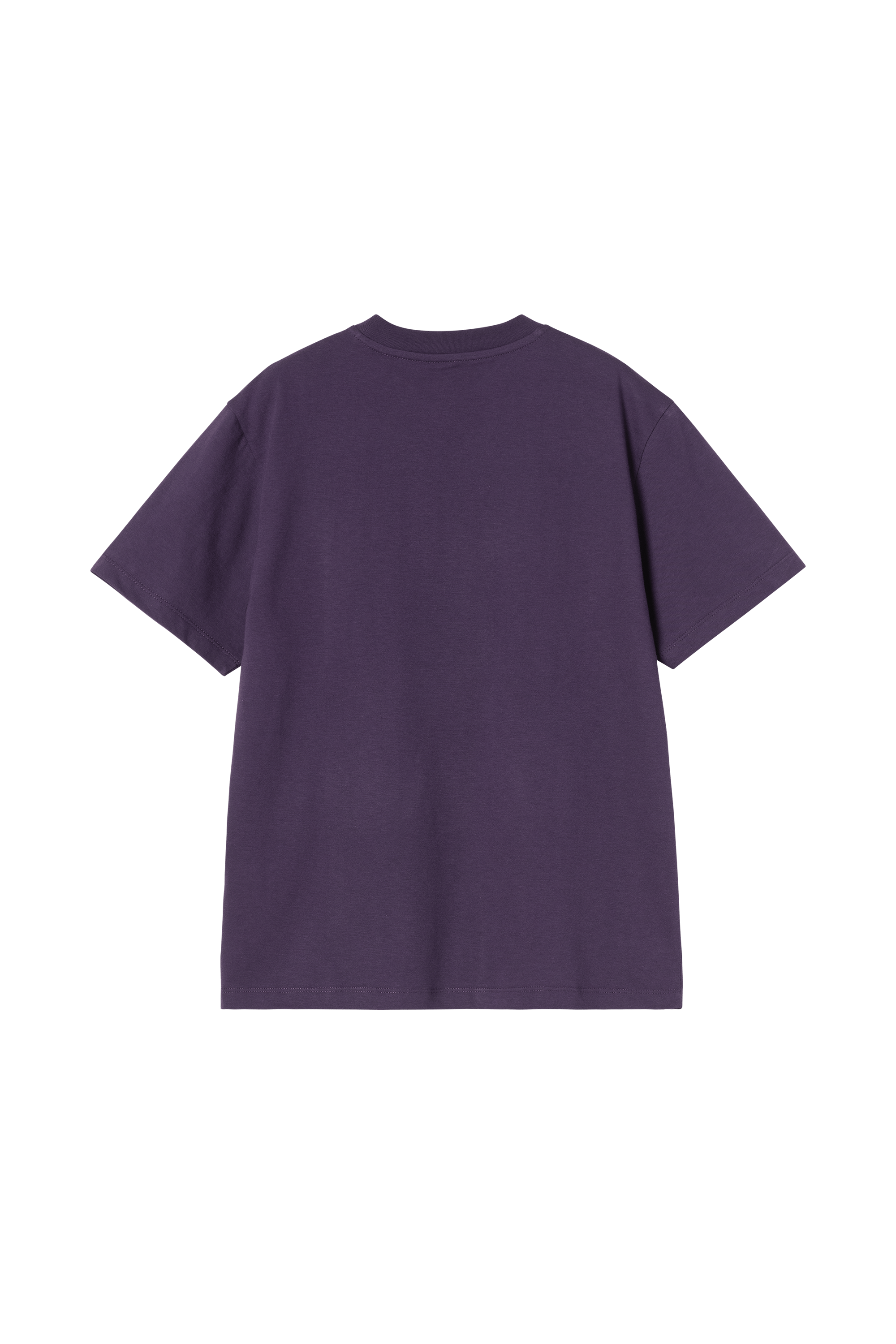 T-shirt w' s/s script embroidery t-s CARHARTT WIP Violet