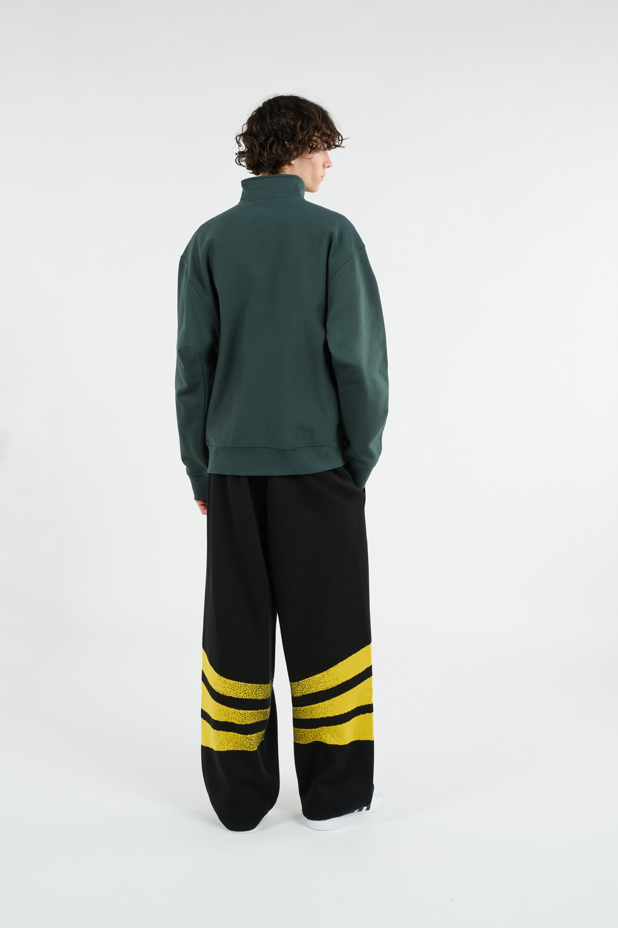 Sweat zippé half zip american script CARHARTT WIP Vert