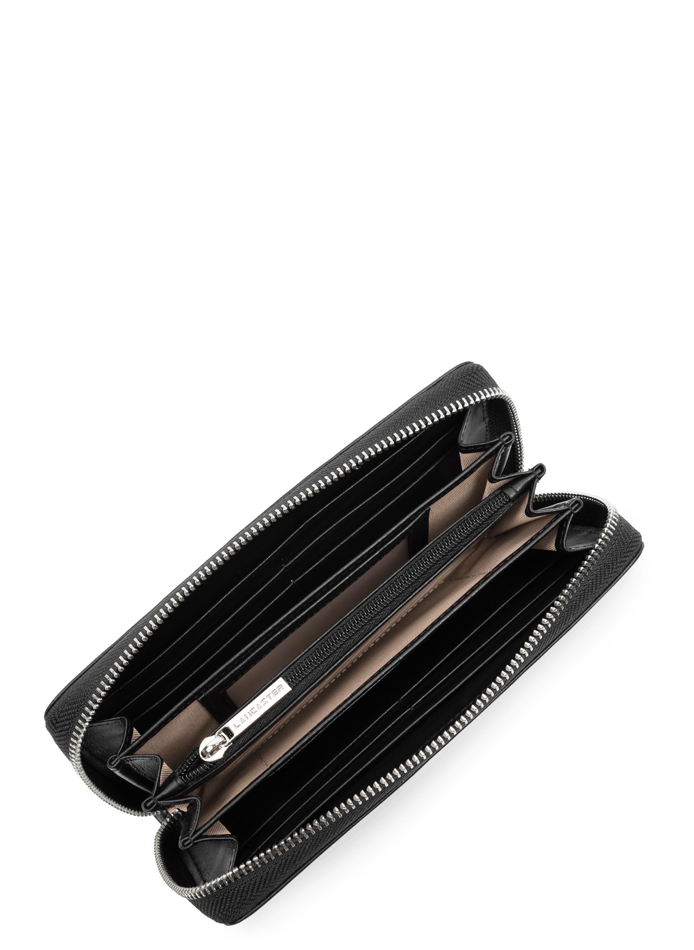 Organizer wallet - paris pm LANCASTER Black