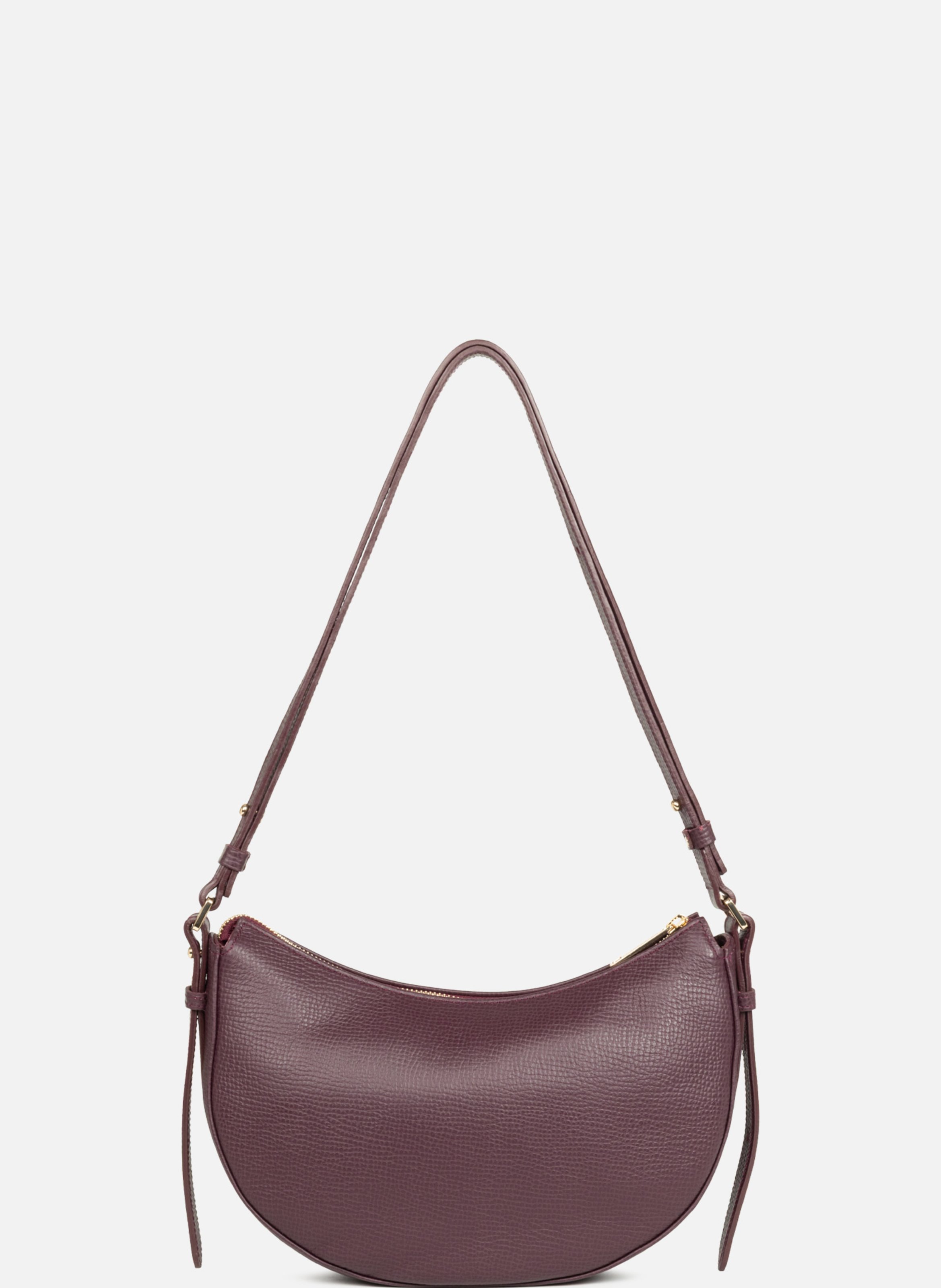 Sac demi lune - even LANCASTER Rouge