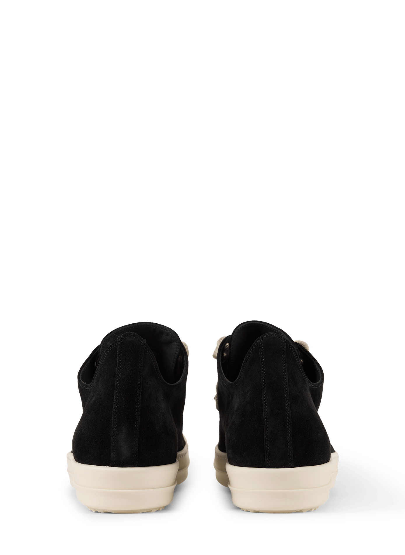 Leather sneakers RICK OWENS Black