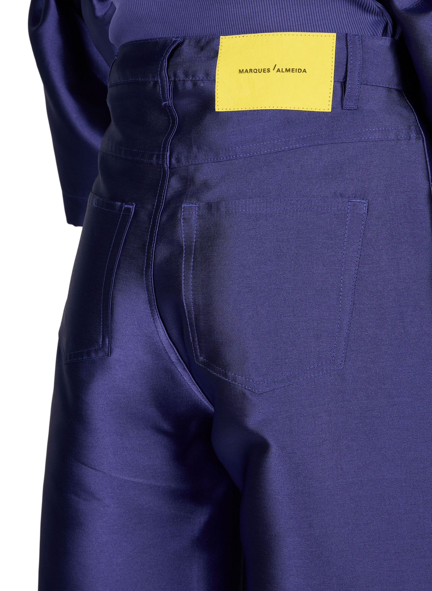 Satinhose MARQUES ALMEIDA Blau