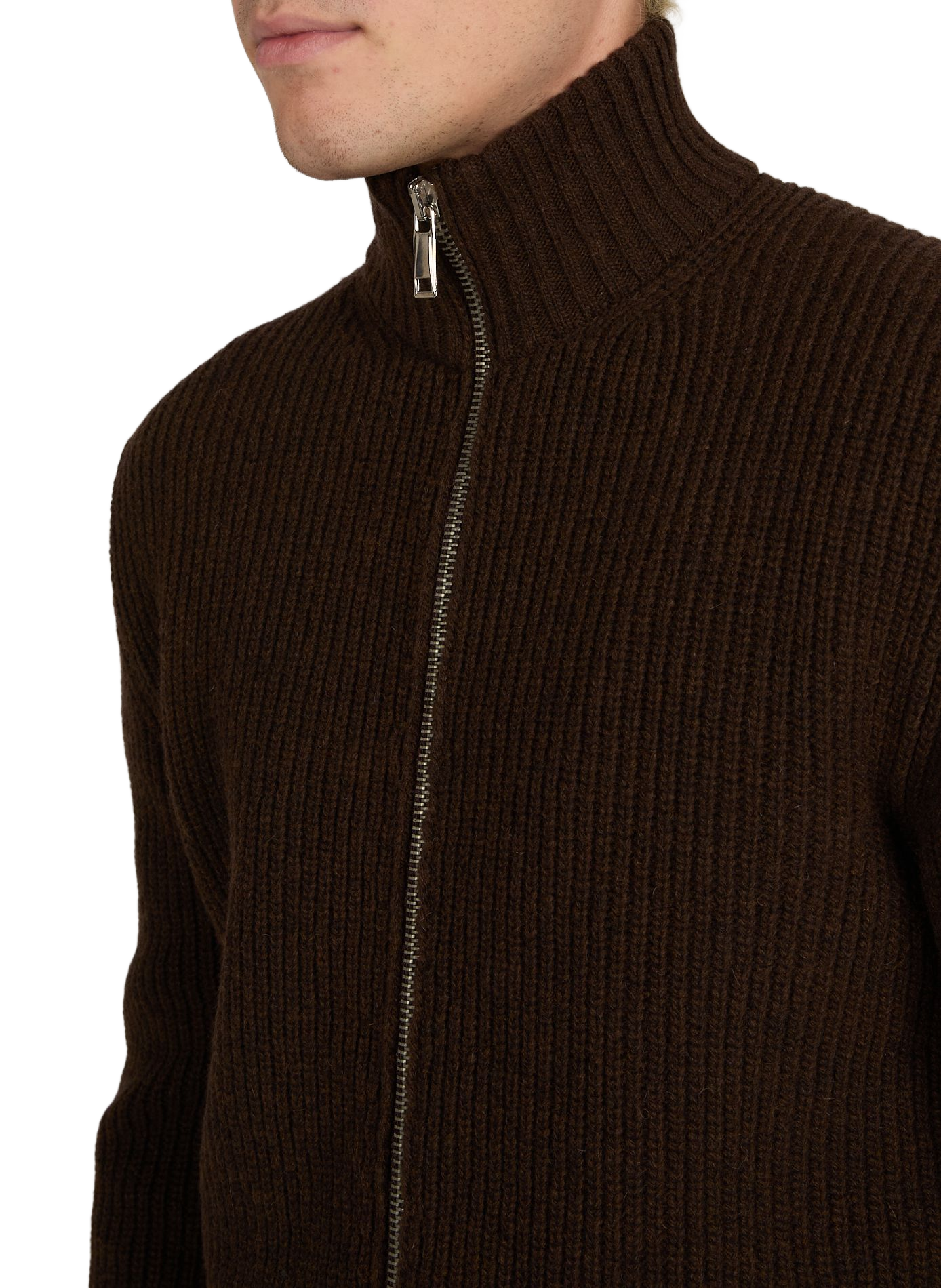 Gefil knitted cardigan AU PRINTEMPS PARIS Brown