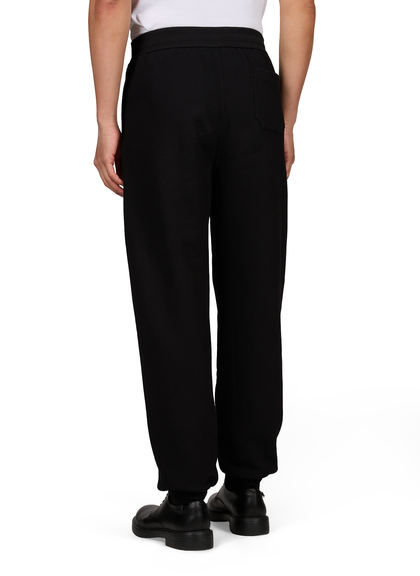 Joggingbroek van katoen met bedrukt logo JIL SANDER Zwart