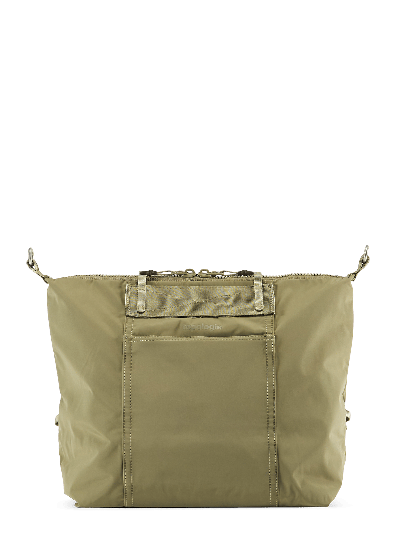 Explorer tote bag medium shoulder carry TOPOLOGIE Khaki