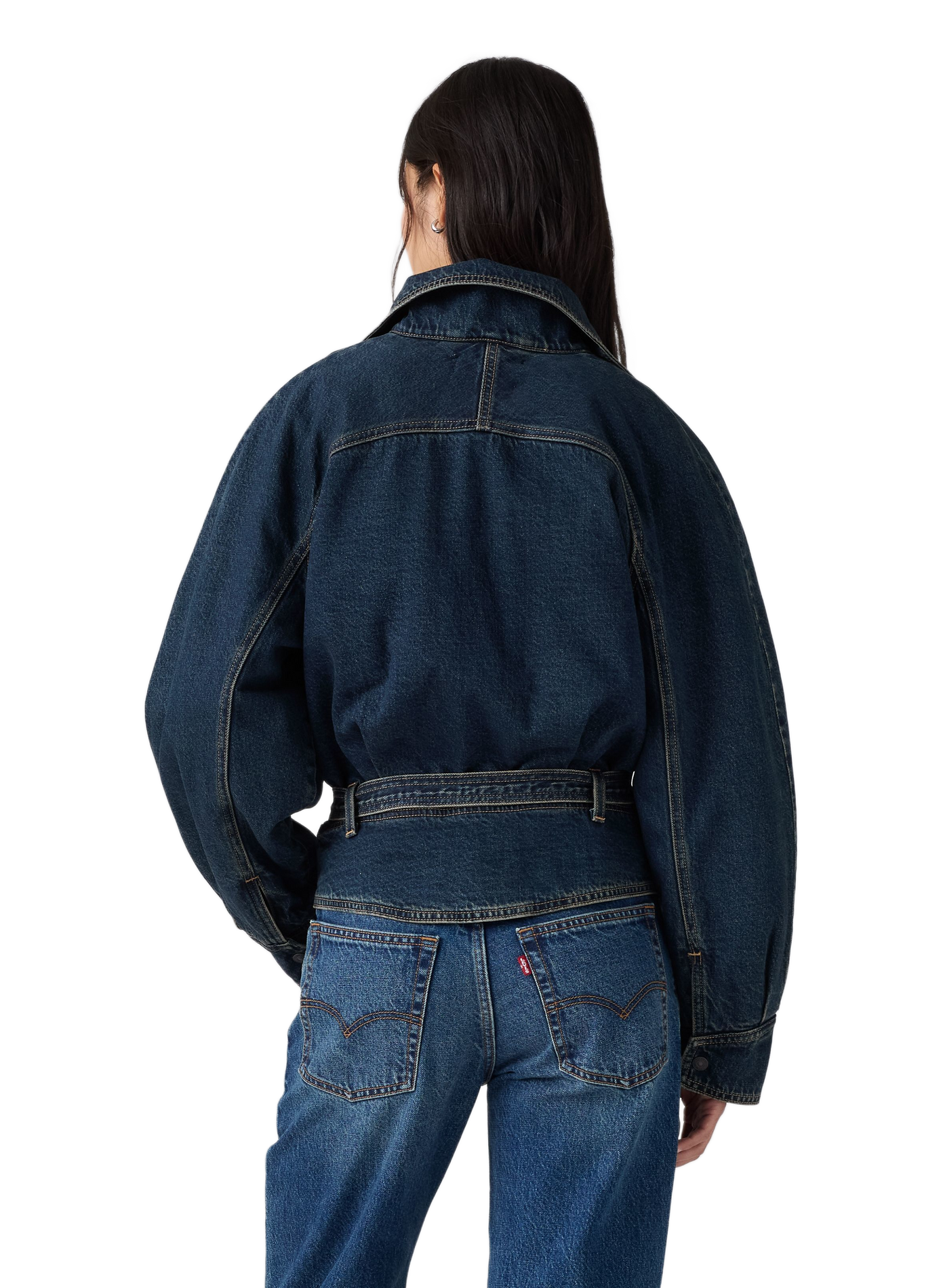 Jeansblazer aus Baumwoll-Denim LEVI'S Blau