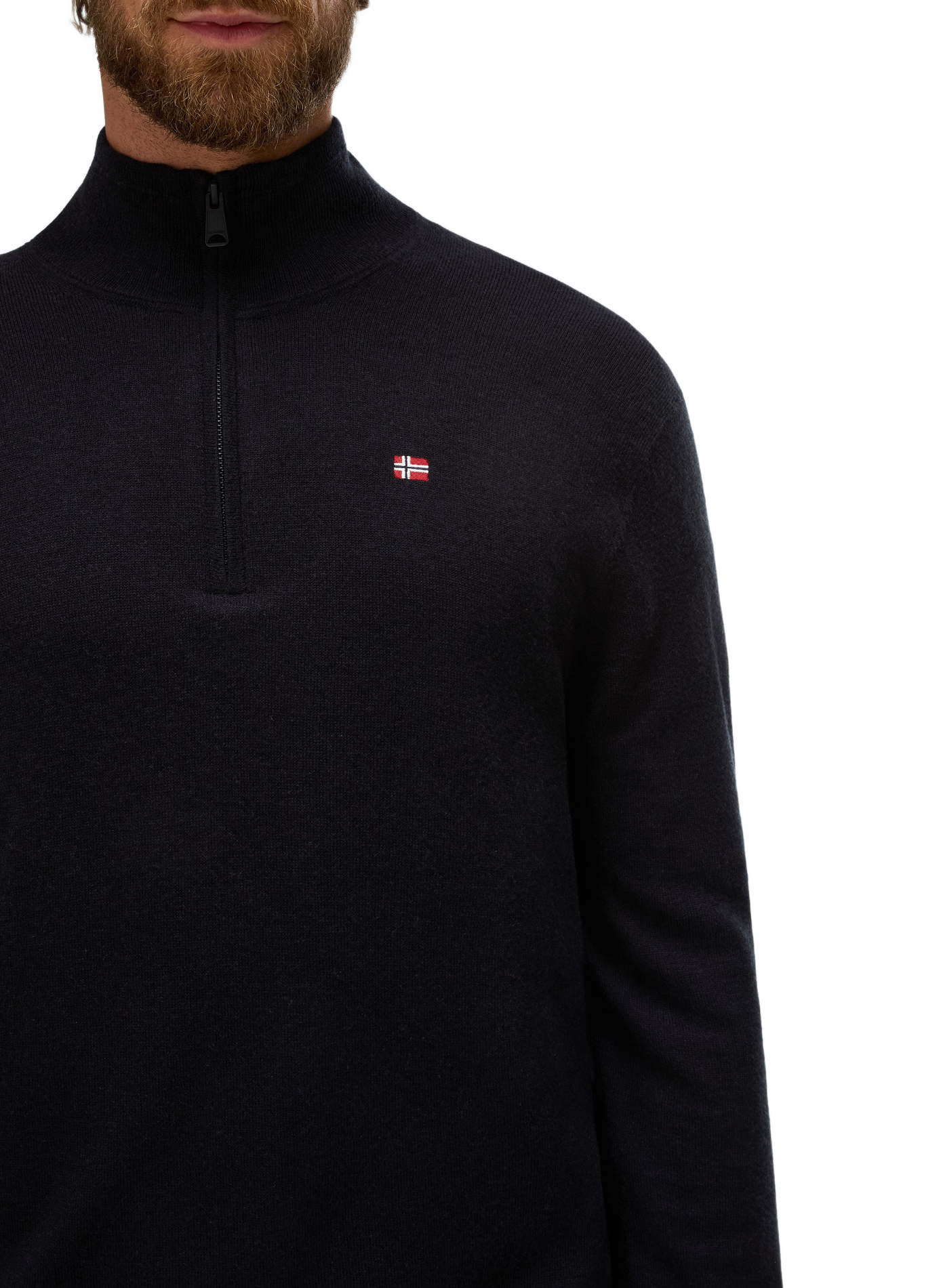 Damavand wool sweater NAPAPIJRI Black