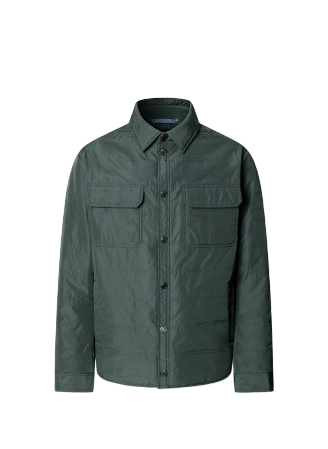 Straight jacket with high collar FACONNABLE Green