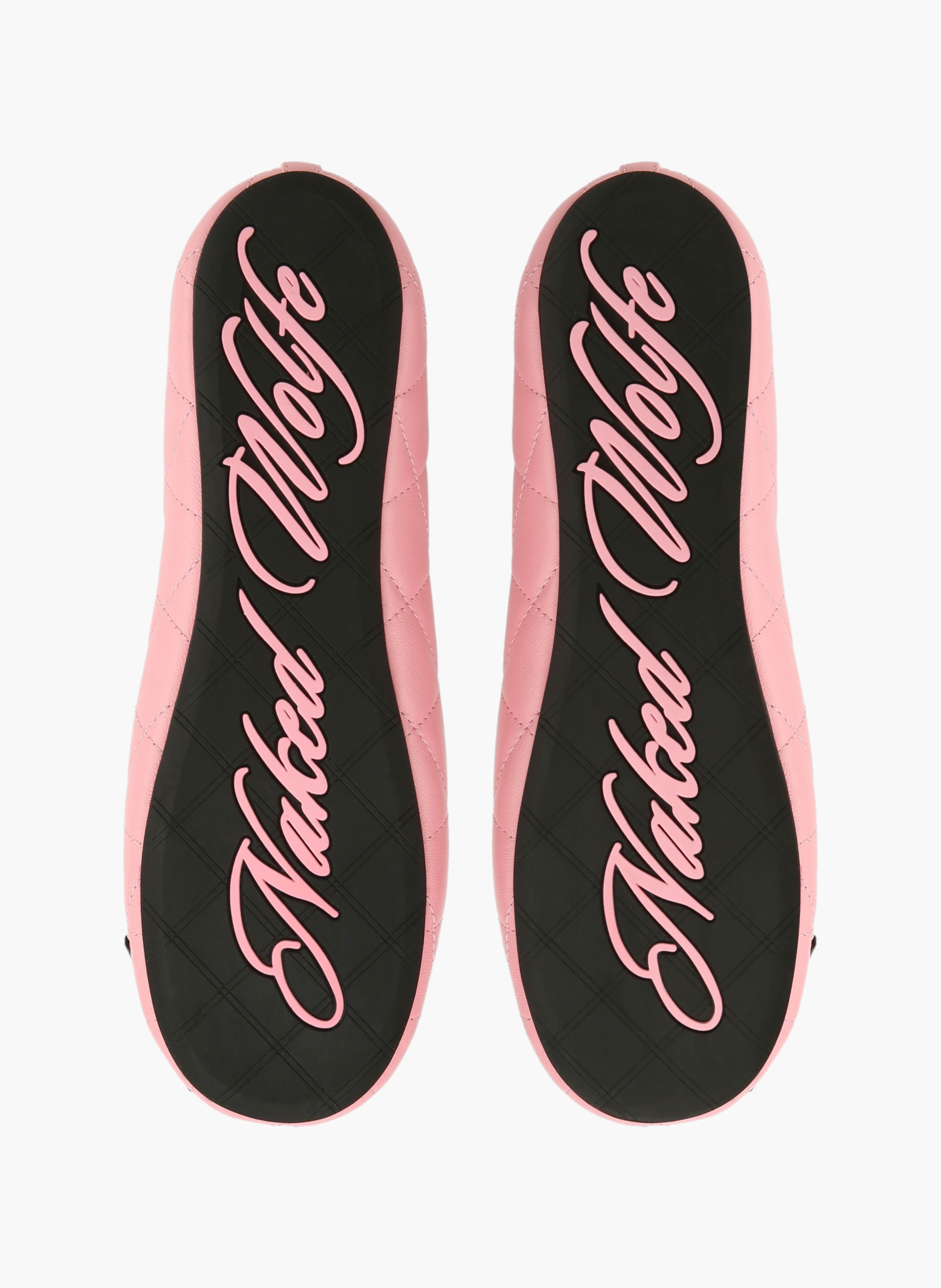 Bedford ballerina’s van leer NAKED WOLFE Roze