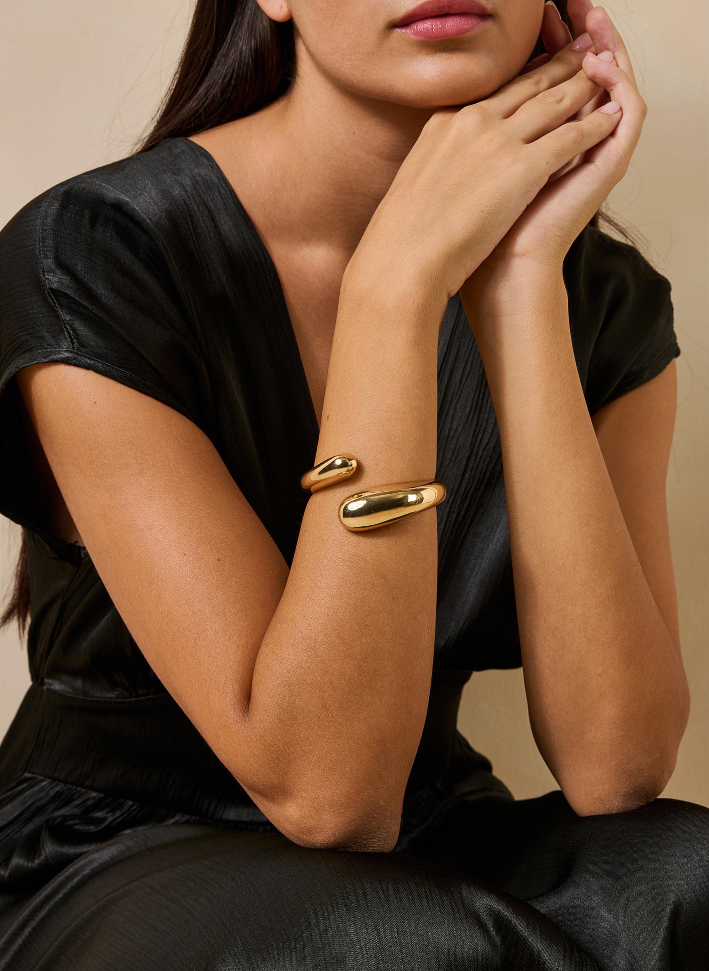 Armband met ovaal design LA FEE MARABOUTEE Goud