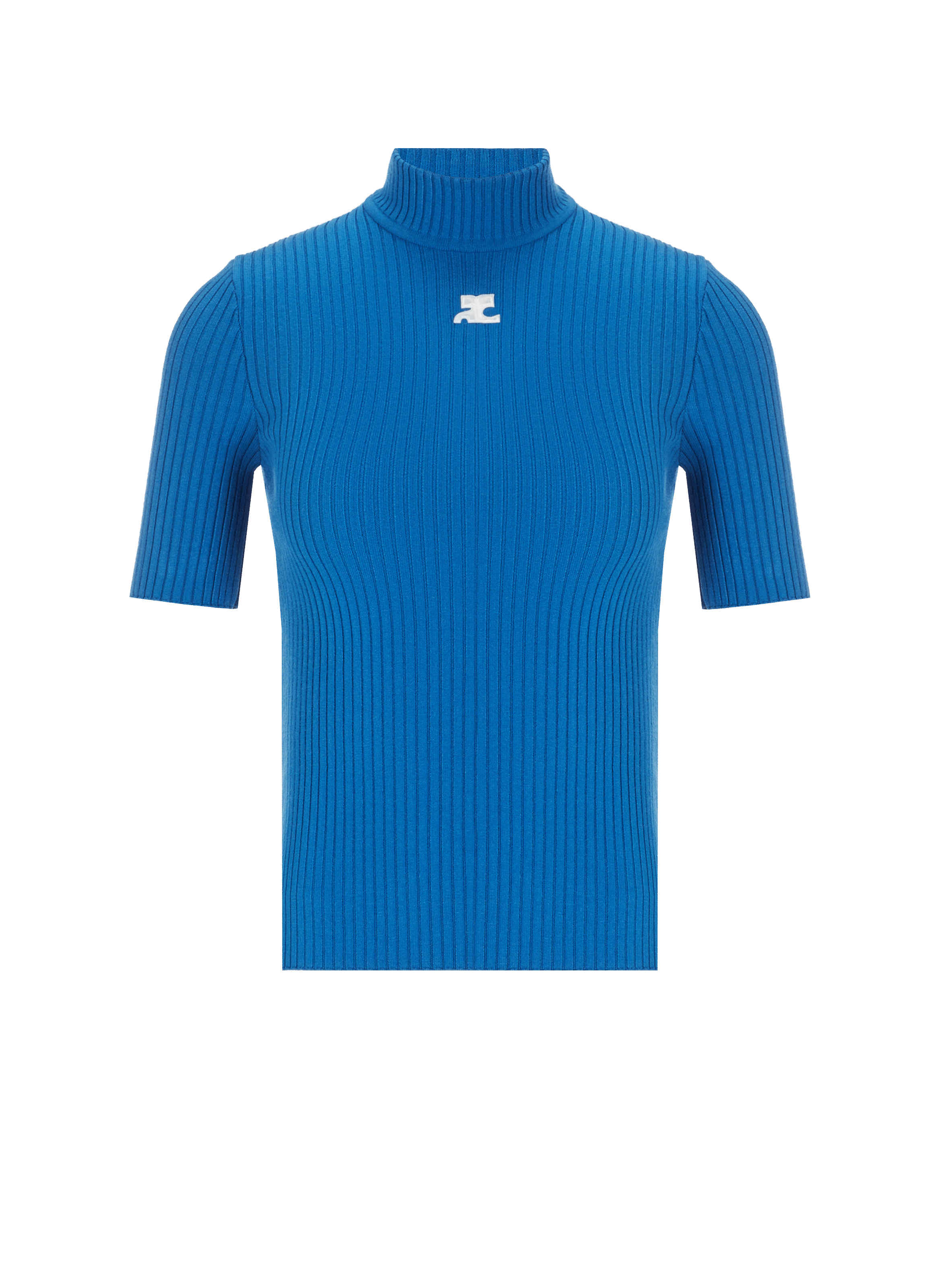 Pull en maille en polyester mélangé