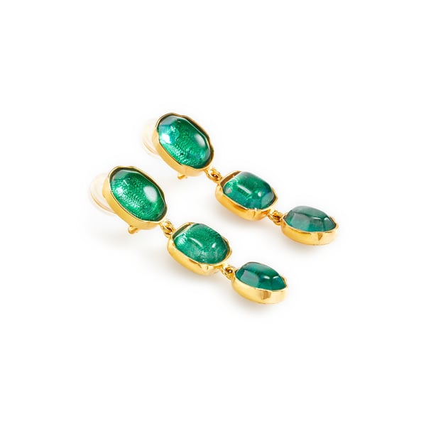 Boucles d'oreille Cabochons