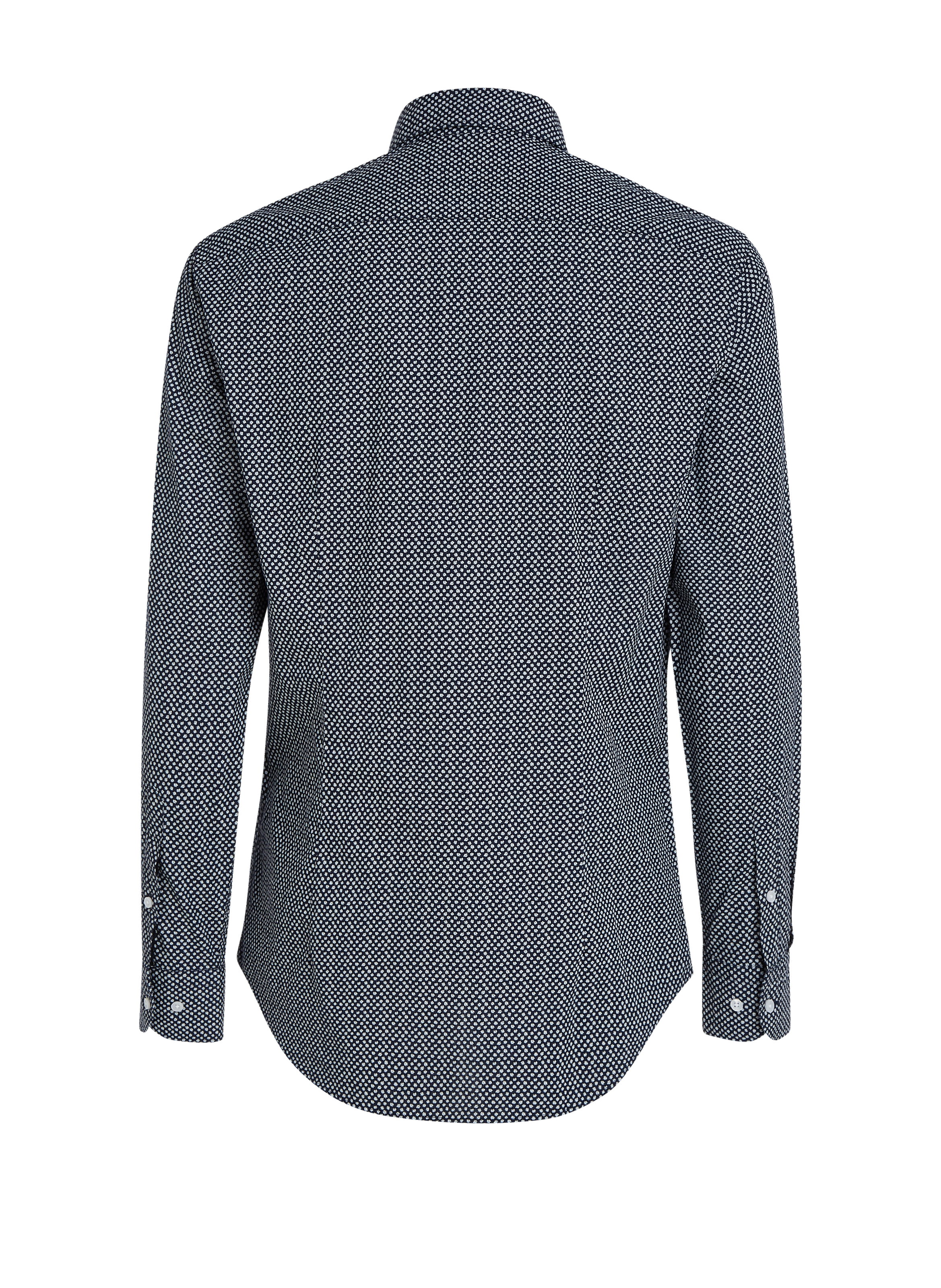 Chemise à motif floral en coton