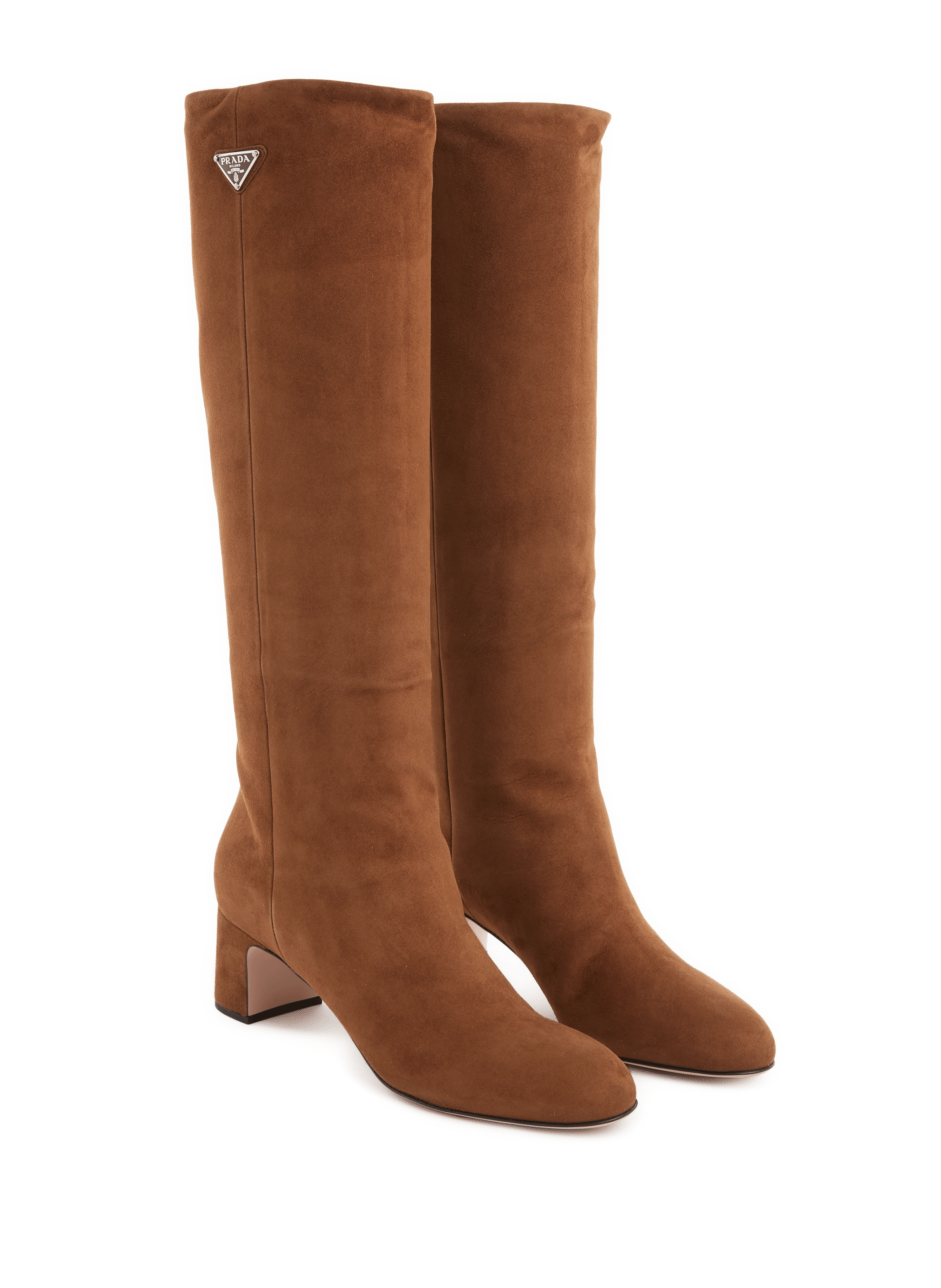 Bottes hautes en cuir