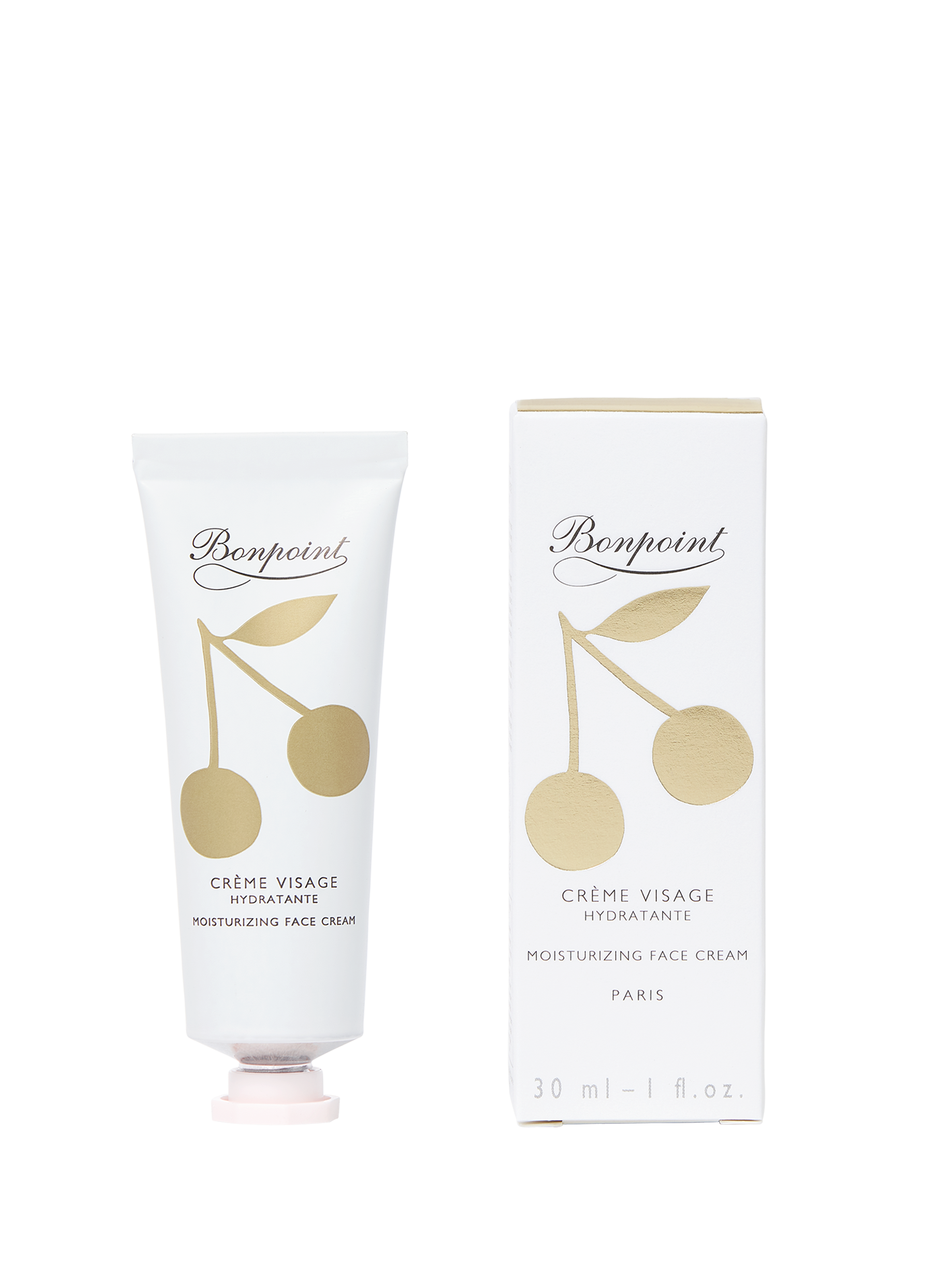 Crème visage hydratante tube doré BONPOINT No color