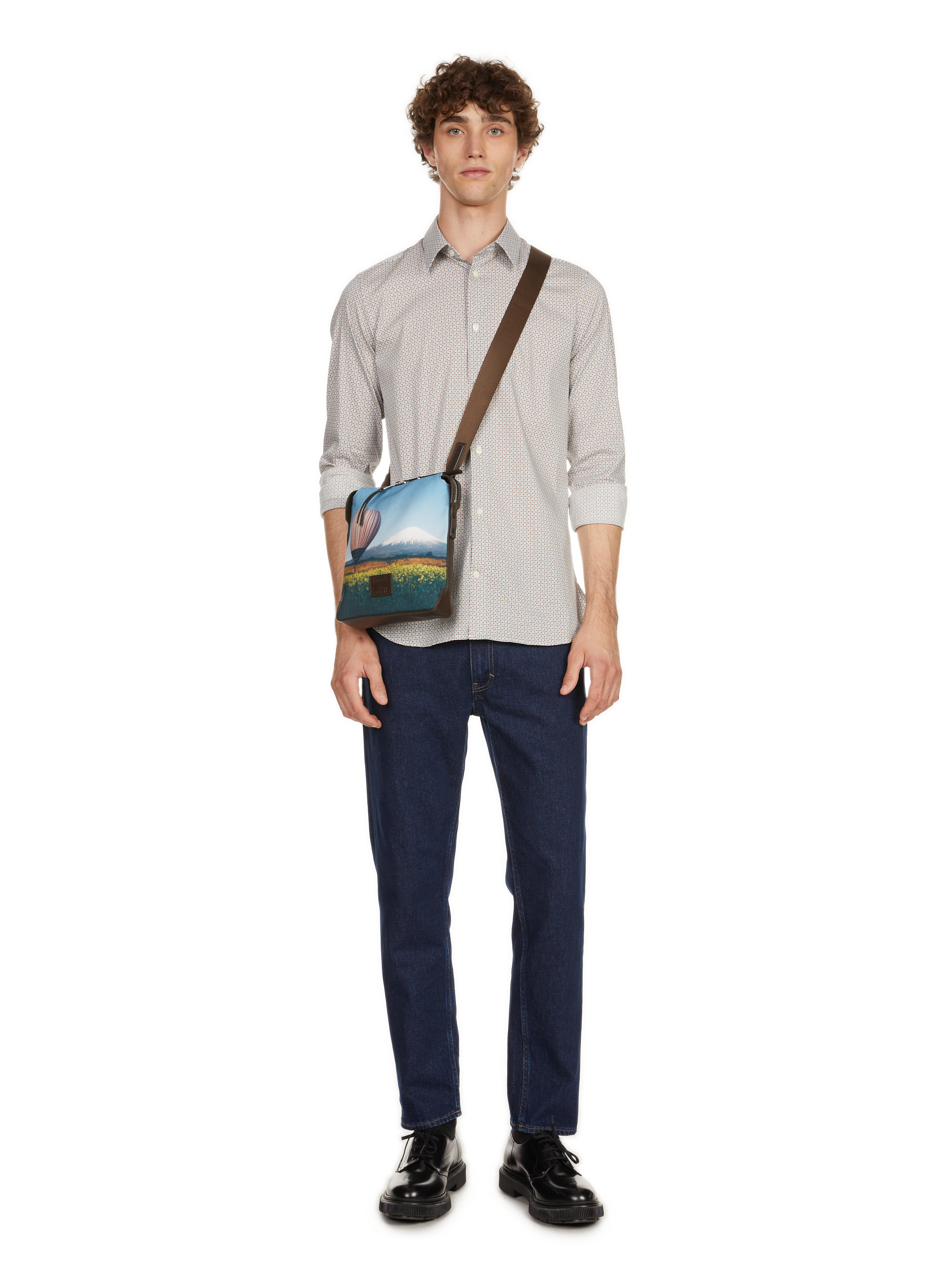 Chemise imprimée en coton  Multicolore