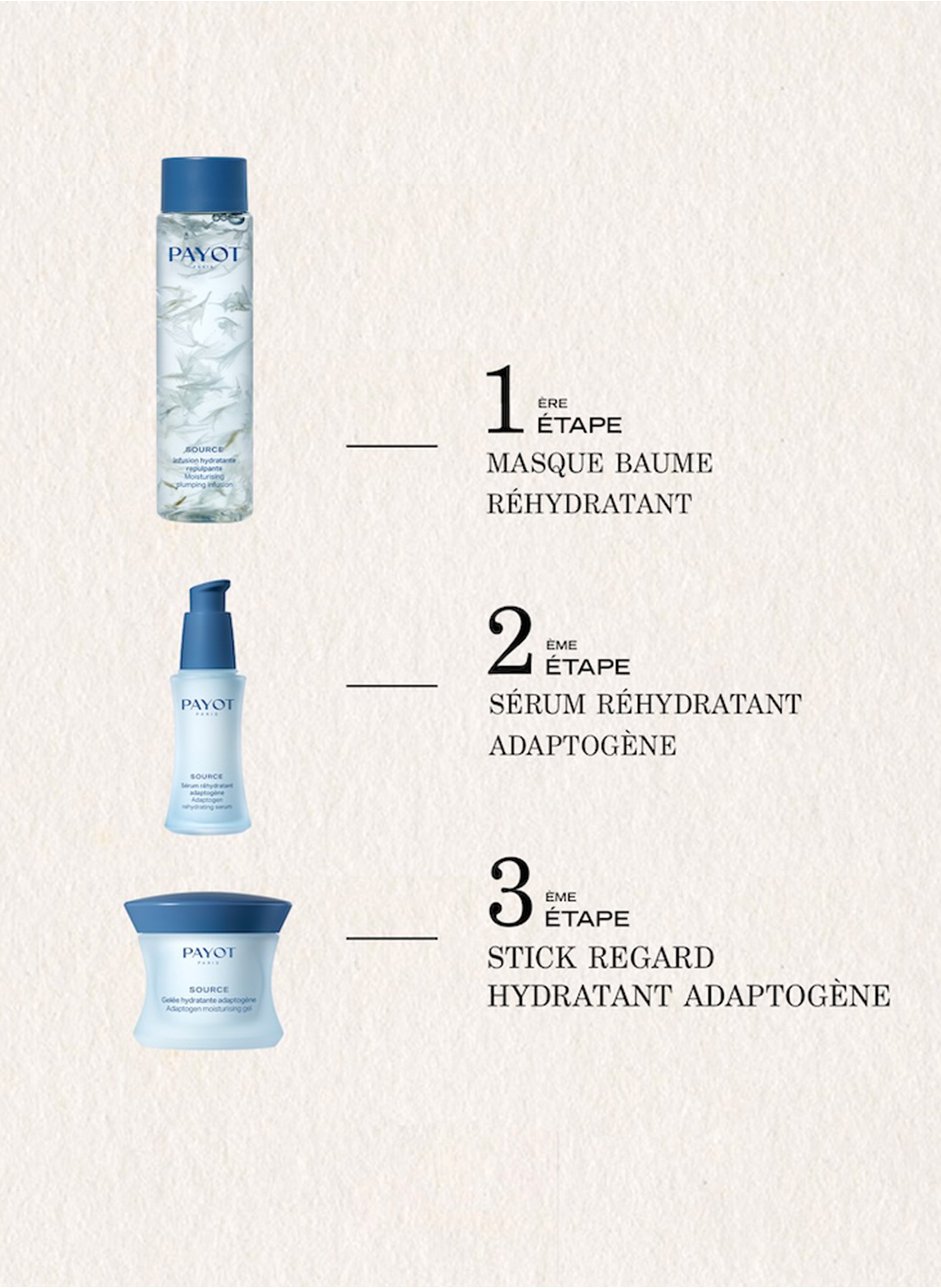 Source - Gelée hydratante adaptogène PAYOT No color