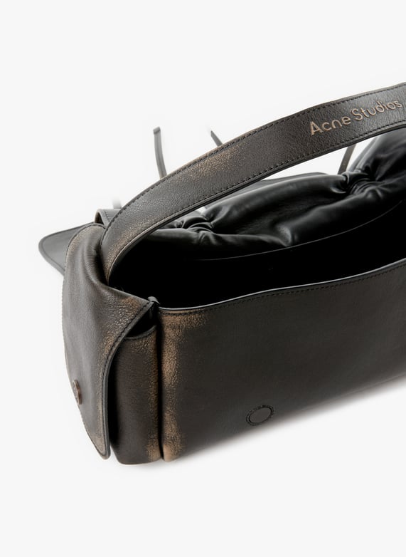 Sac à main Multipocket en cuir | Marron by ACNE STUDIOS Sac à main Multipocket en cuir Marron