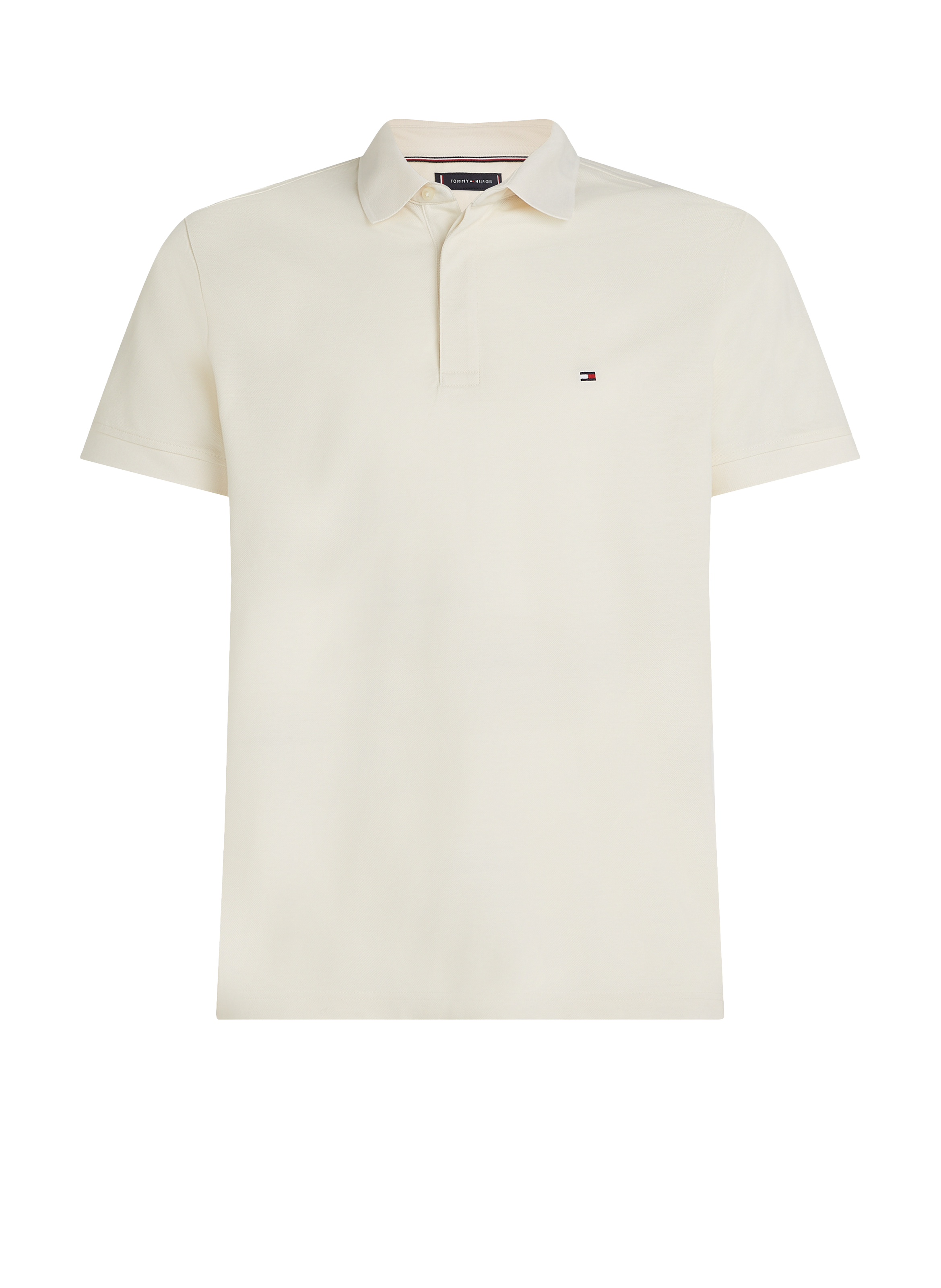 Polo en coton TOMMY HILFIGER Beige