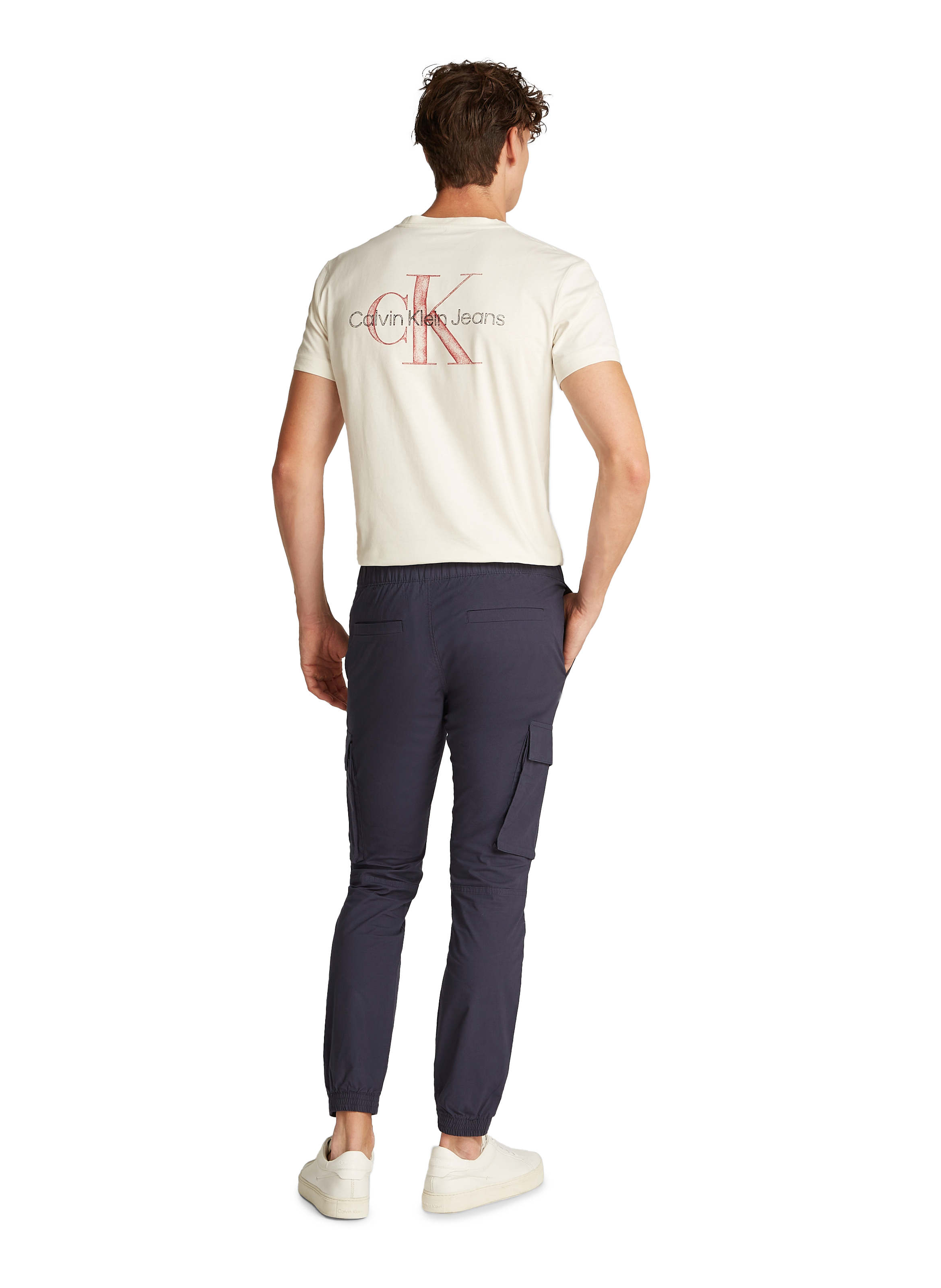 Skinny cargo pants CALVIN KLEIN Blue