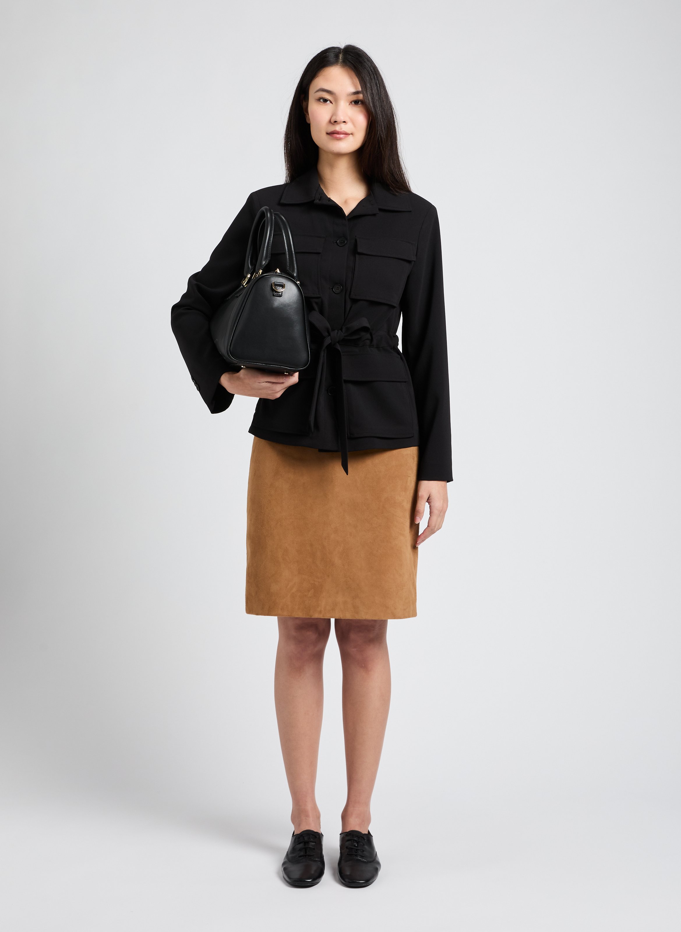 veste saharienne VAHARI  SAISON 1865 Noir