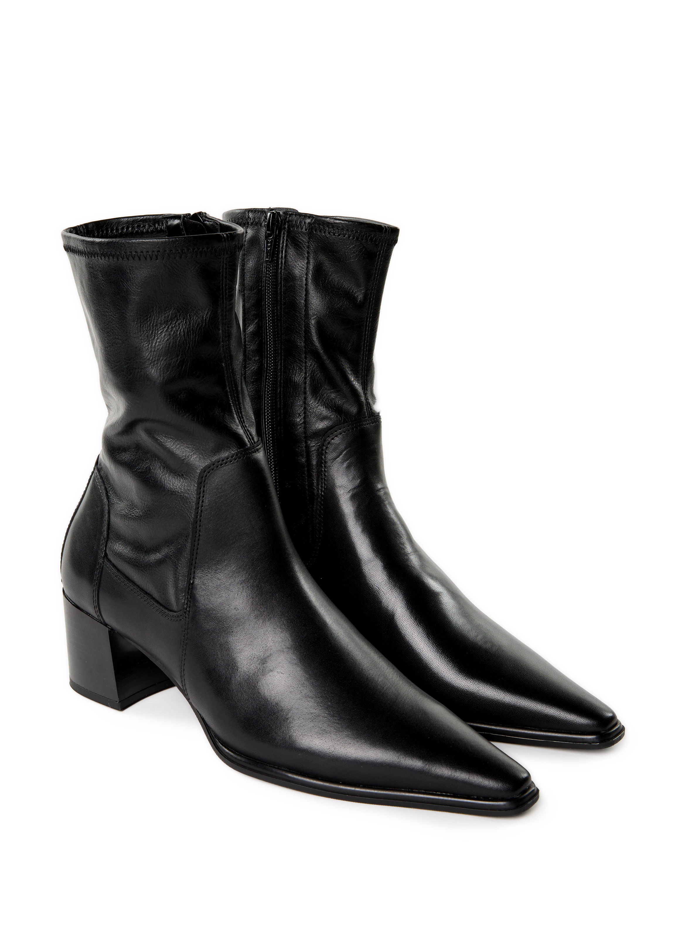 Ankle boots with silver tips VAGABOND SHOEMAKERS Black