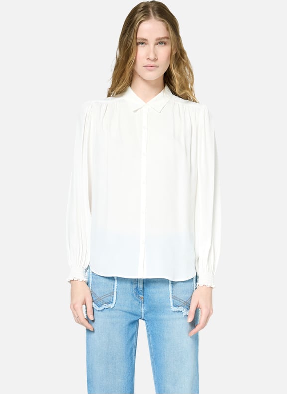 Chemise fluide - uteria Beige by GERARD DAREL GERARD DAREL Chemise fluide - uteria Beige