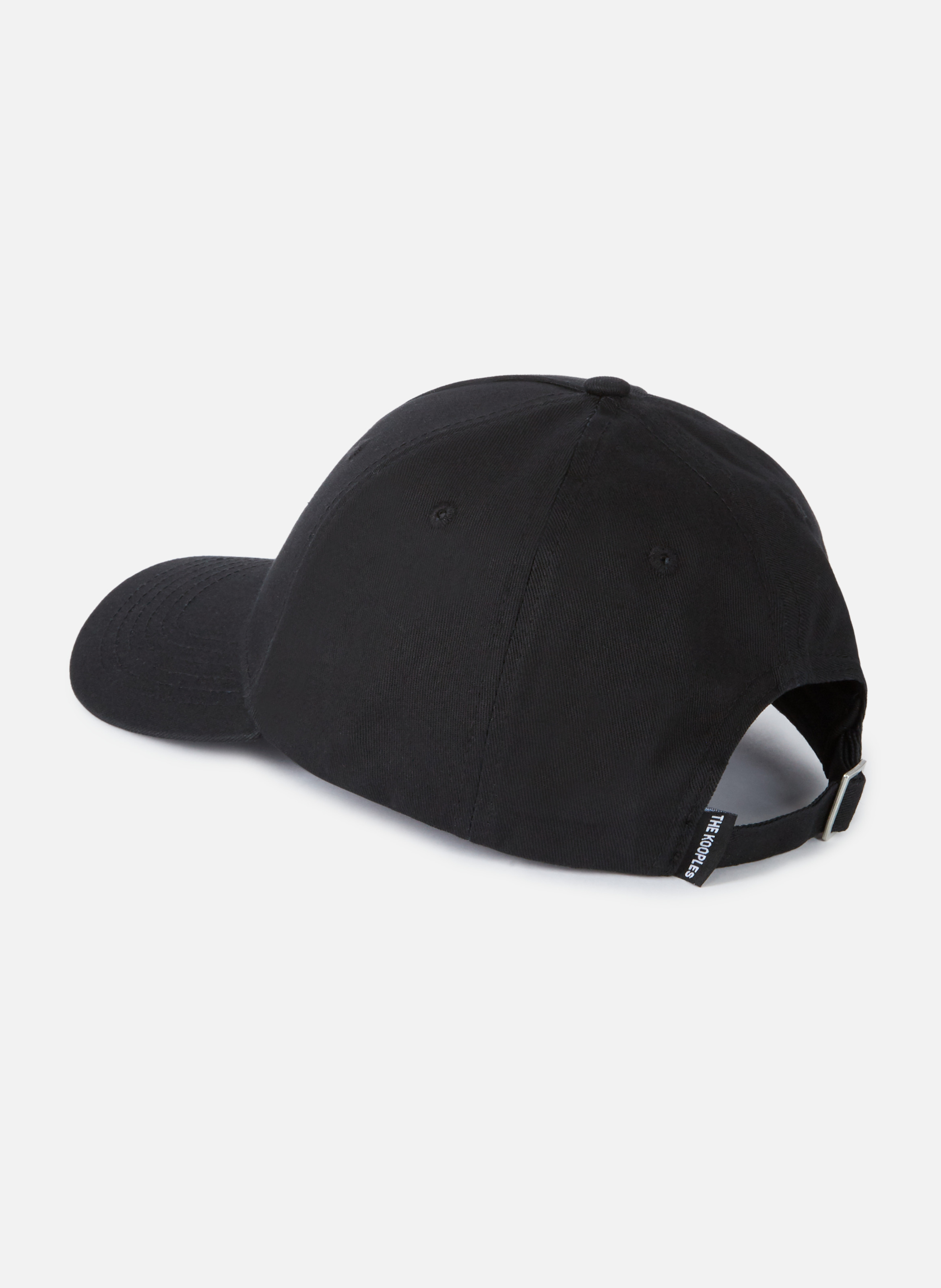 Casquette coton à logo ton sur ton THE KOOPLES Noir